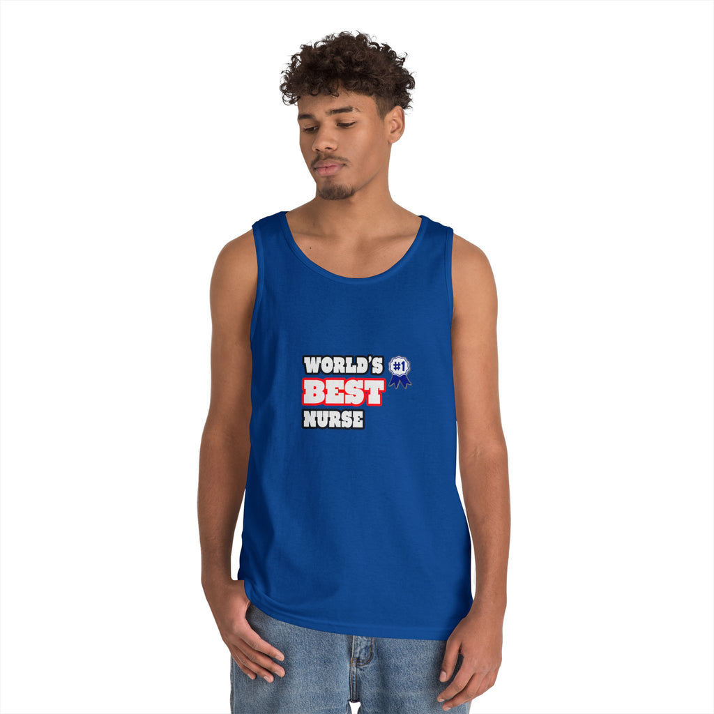 World's Best Nurse - Unisex Heavy Cotton Tank Top