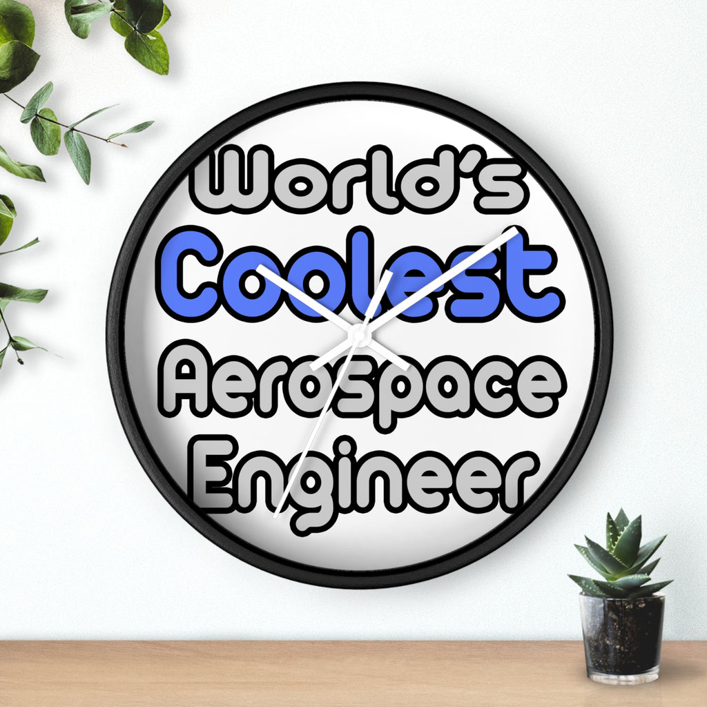 World's Coolest Aerospace Engineer - Wall Clock
