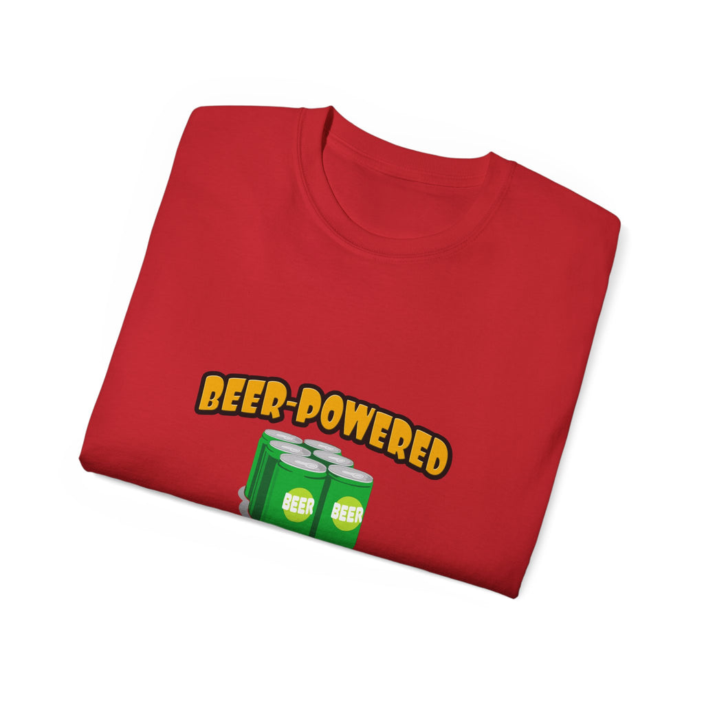 Beer Powered Nurse - Unisex Ultra Cotton Tee