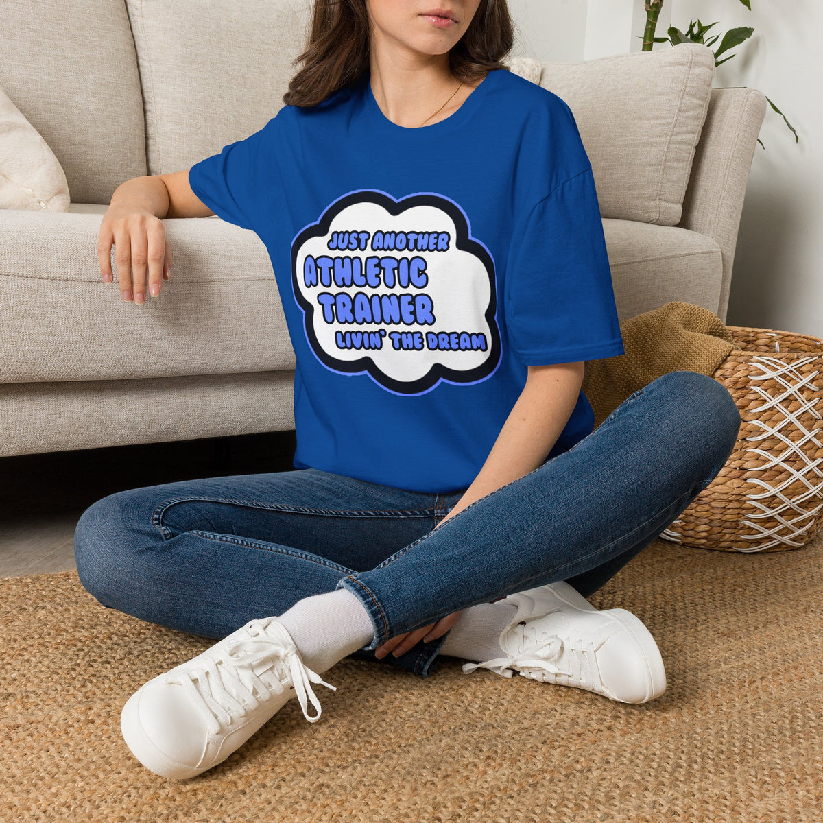 Athletic Trainer .. Livin' The Dream - Unisex Softstyle T-Shirt
