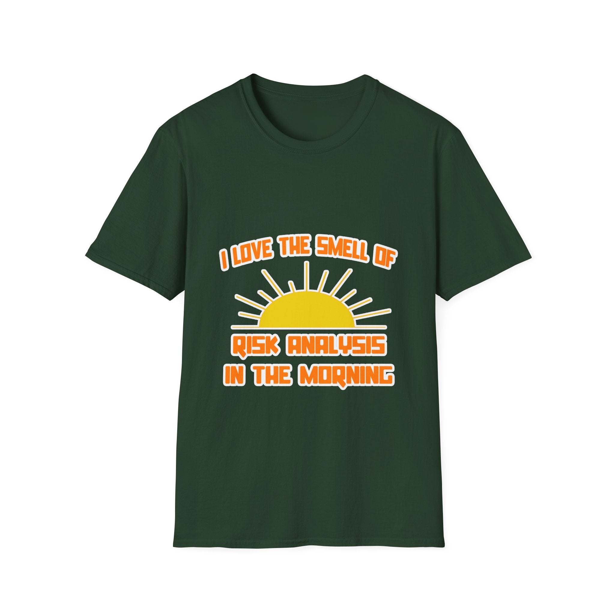 Smell of Risk Analysis in the Morning - Unisex Softstyle T-Shirt