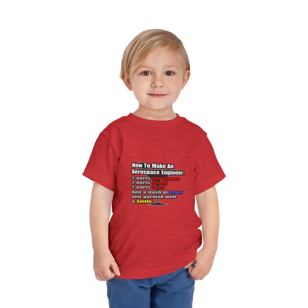 How To Make an Aerospace Engineer - Toddler Short Sleeve Tee