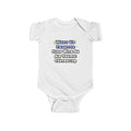 Wake Up Smarter...Sleep With an Air Traffic Controller - Infant Fine Jersey Bodysuit