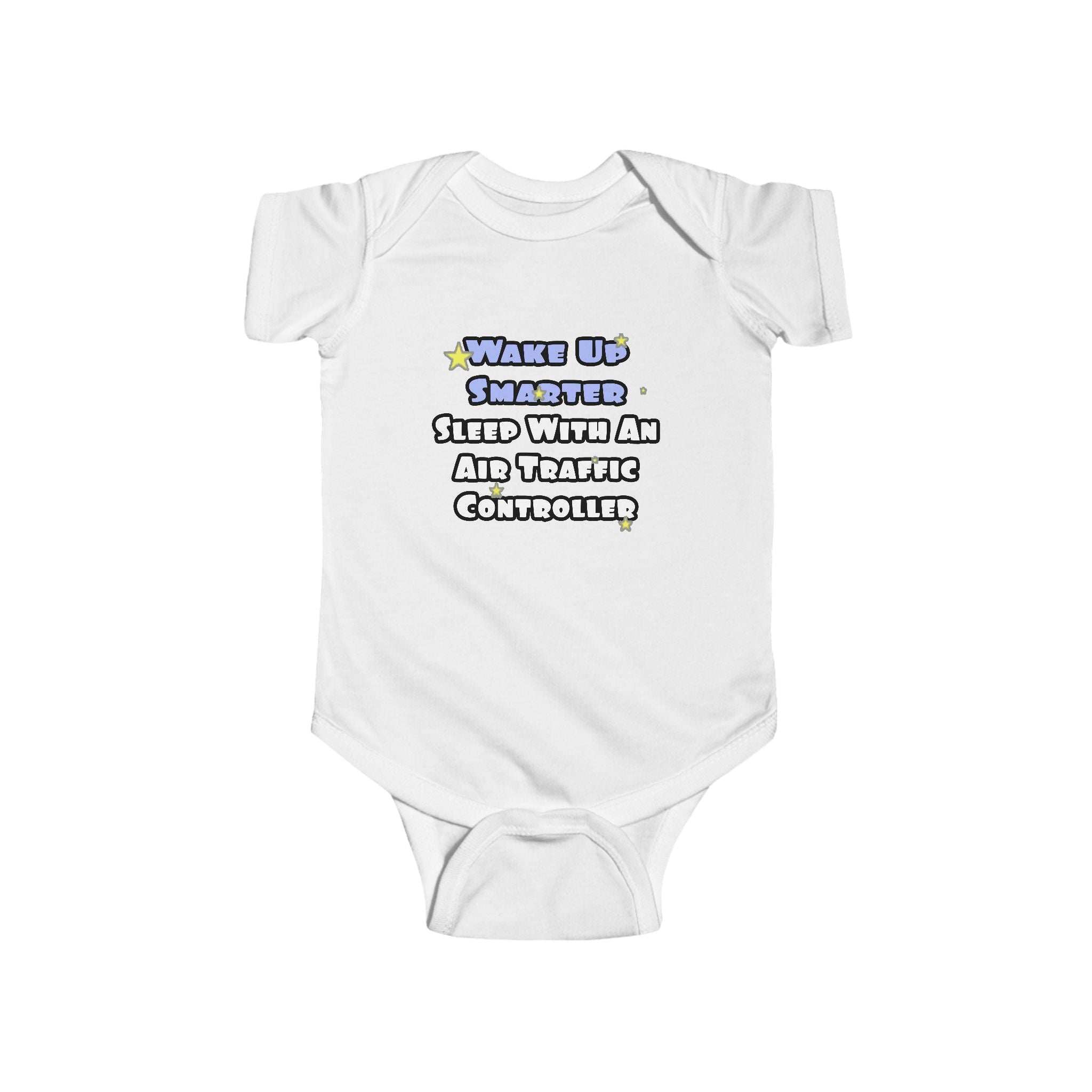 Wake Up Smarter...Sleep With an Air Traffic Controller - Infant Fine Jersey Bodysuit