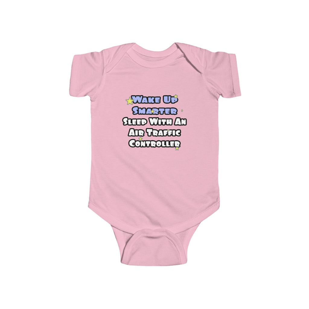 Wake Up Smarter...Sleep With an Air Traffic Controller - Infant Fine Jersey Bodysuit