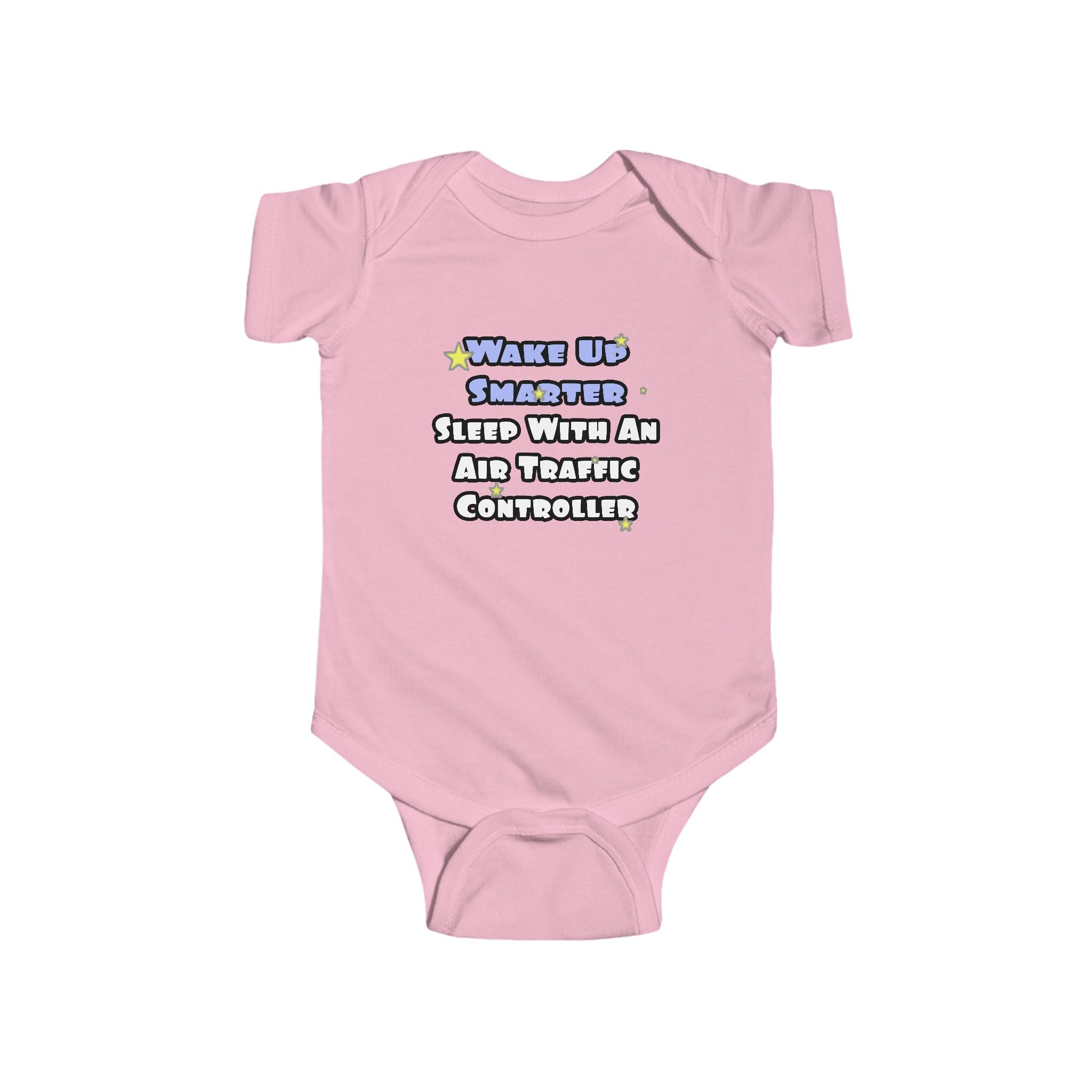 Wake Up Smarter...Sleep With an Air Traffic Controller - Infant Fine Jersey Bodysuit