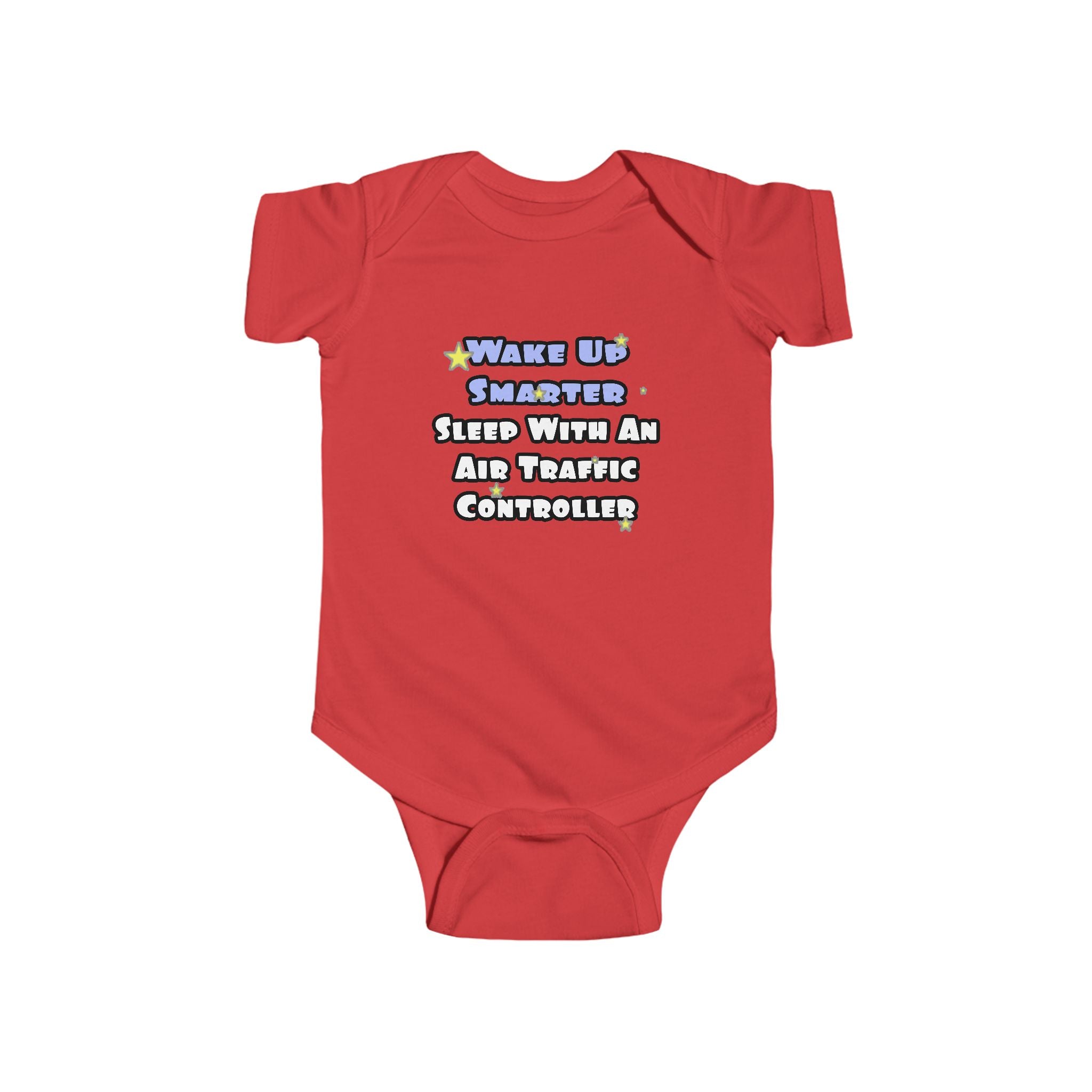 Wake Up Smarter...Sleep With an Air Traffic Controller - Infant Fine Jersey Bodysuit