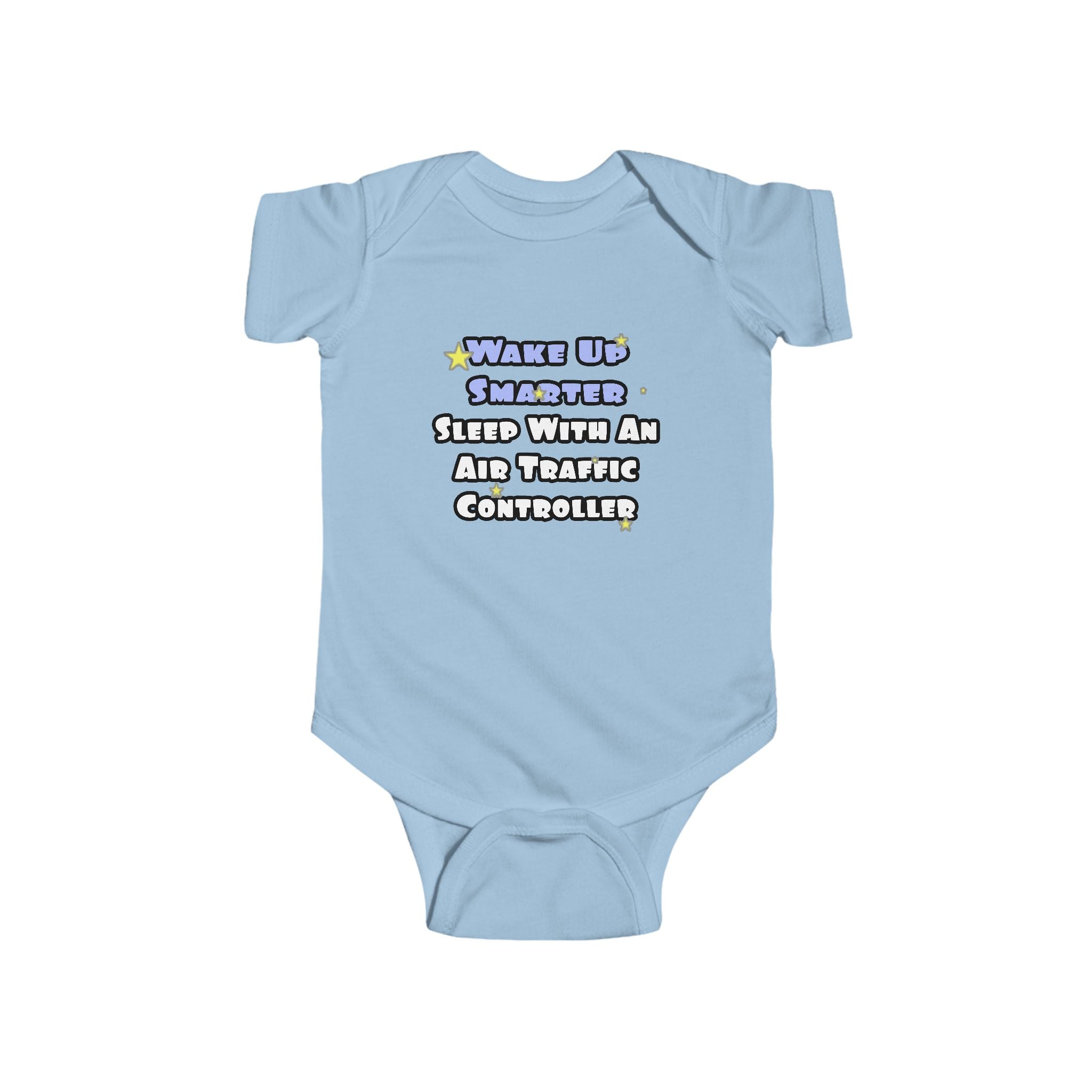 Wake Up Smarter...Sleep With an Air Traffic Controller - Infant Fine Jersey Bodysuit