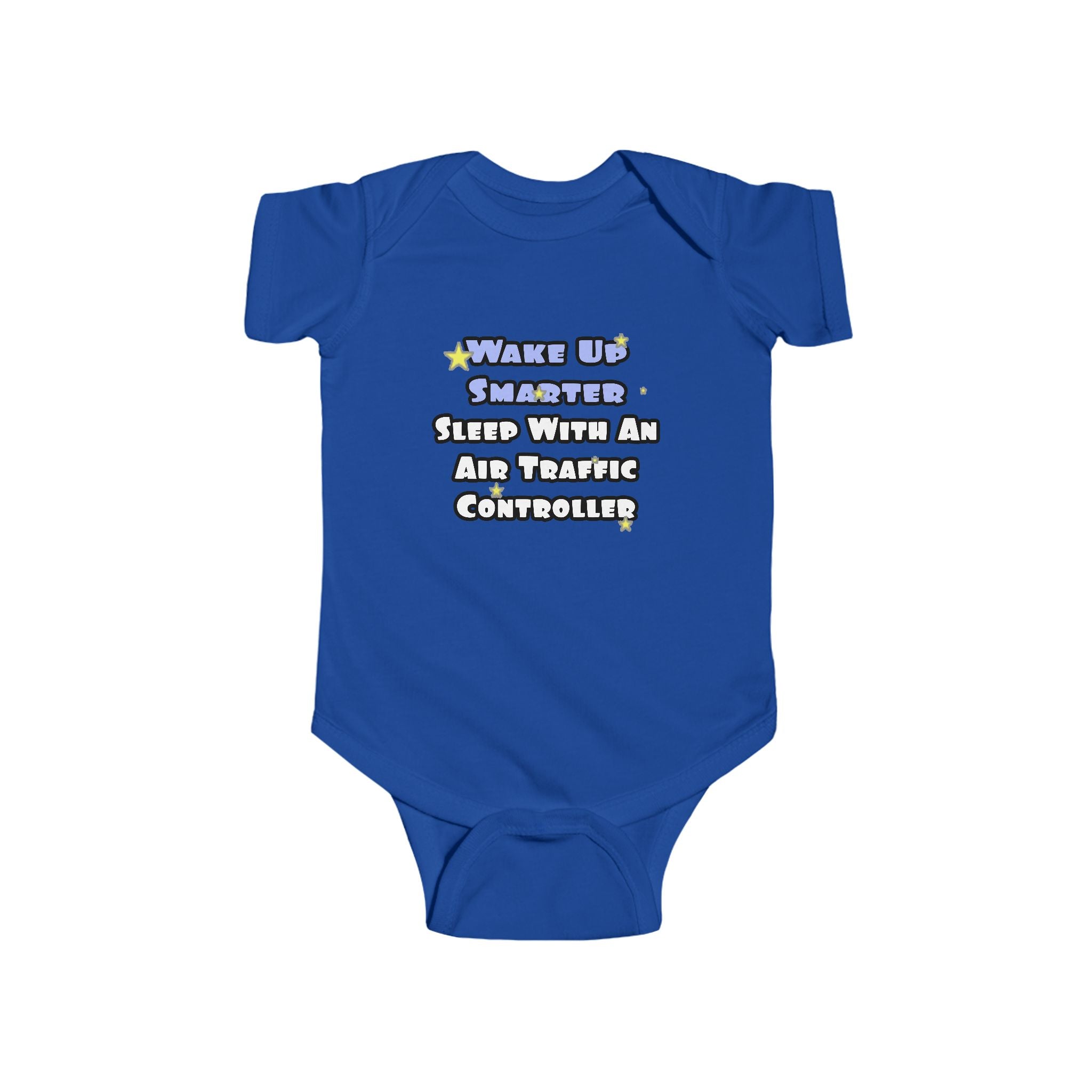 Wake Up Smarter...Sleep With an Air Traffic Controller - Infant Fine Jersey Bodysuit
