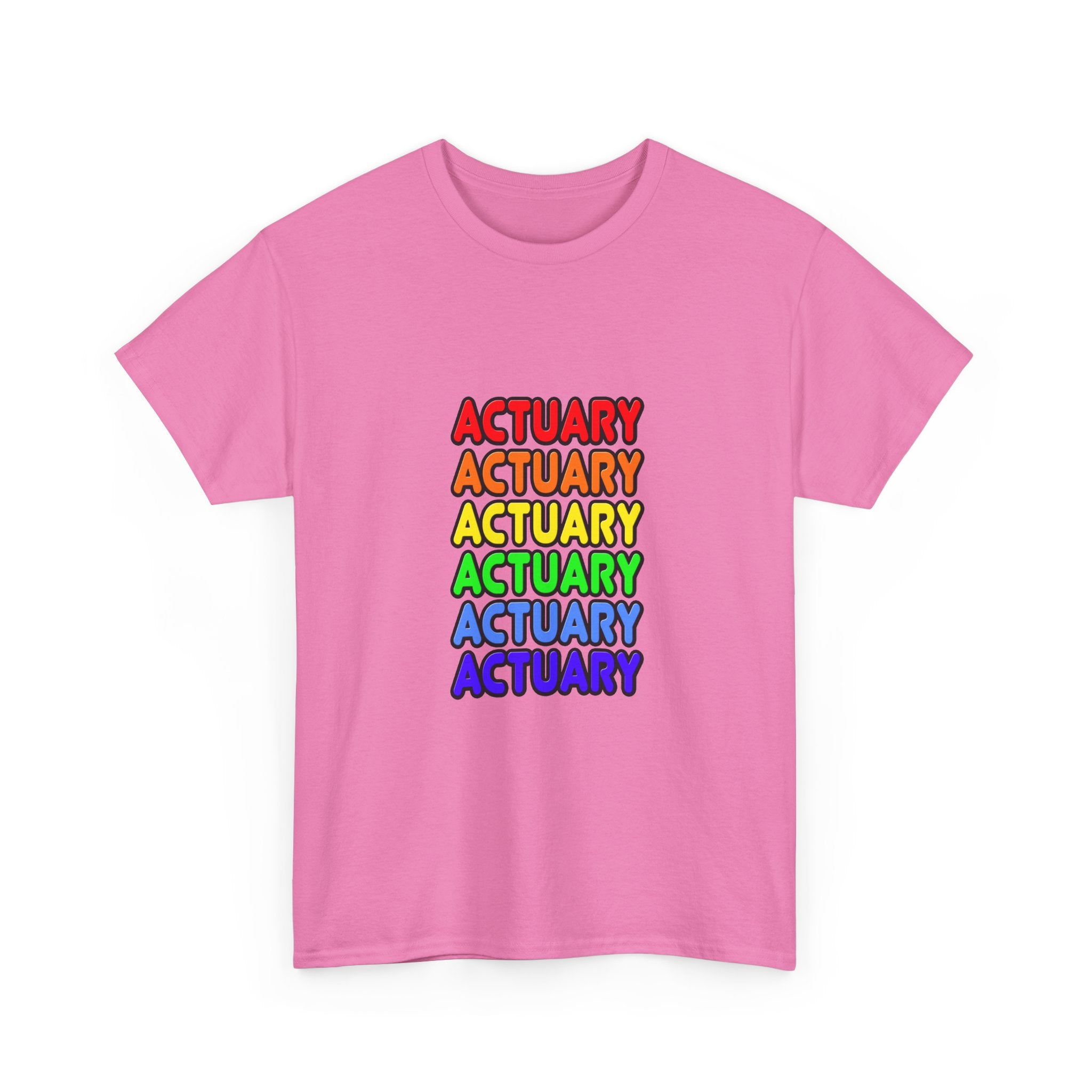 Rainbow Actuary - Unisex Heavy Cotton Tee