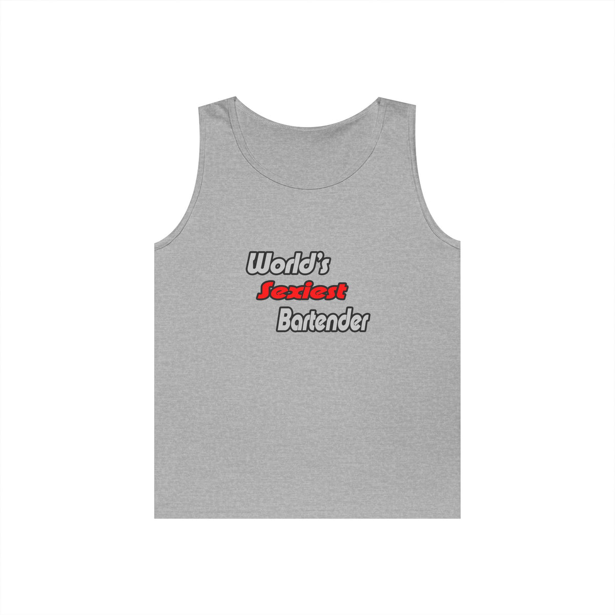 World's Sexiest Bartender - Unisex Heavy Cotton Tank Top