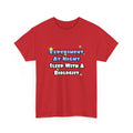 Experiment At Night...Sleep With a Biologist - Unisex Heavy Cotton Tee