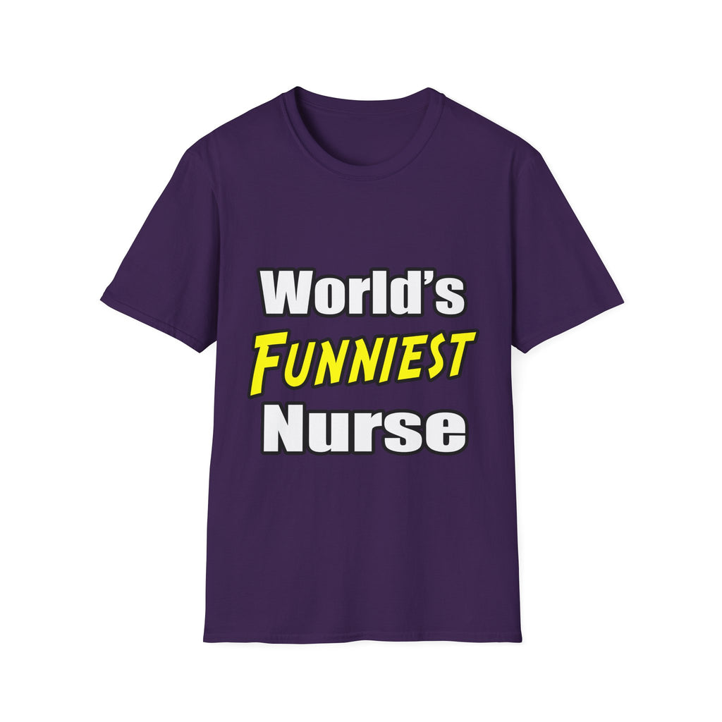 World's Funniest Nurse - Unisex Softstyle T-Shirt