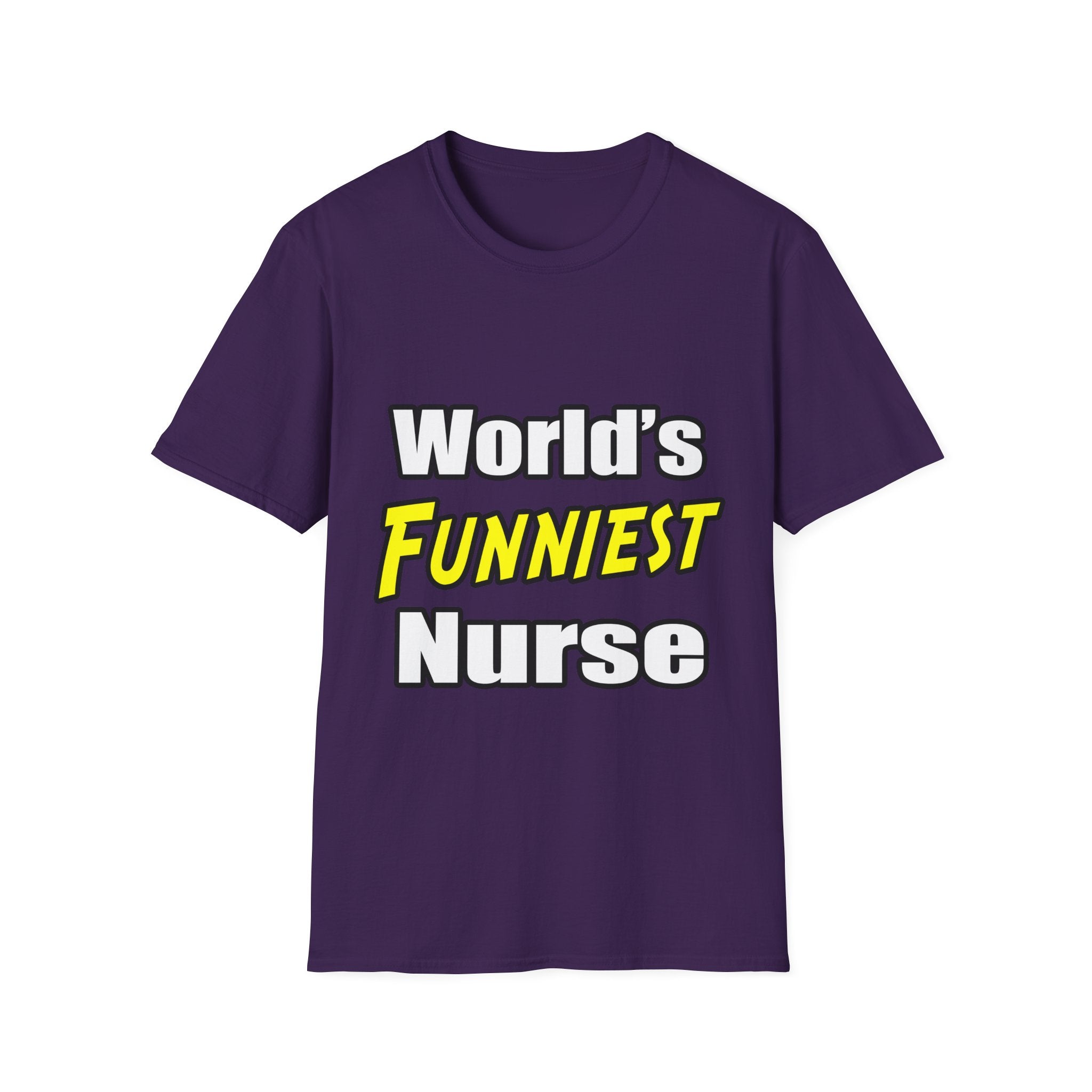 World's Funniest Nurse - Unisex Softstyle T-Shirt