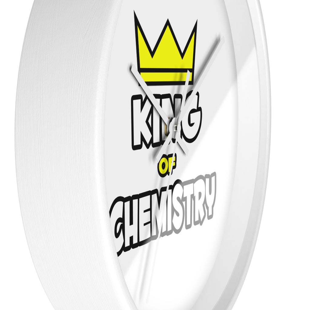 King of Chemistry - Wall Clock