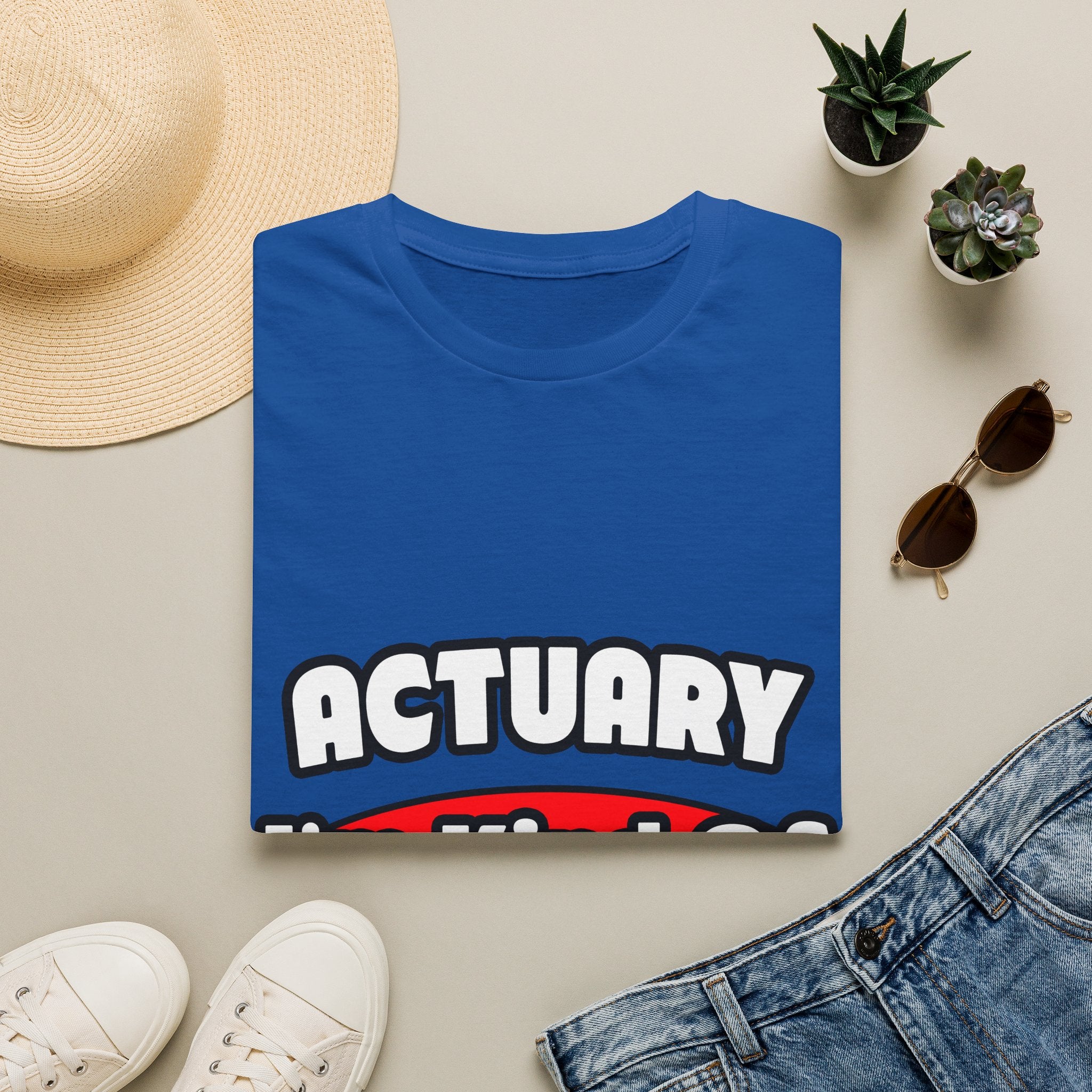 Actuary...Big Deal (2) - Unisex Softstyle T-Shirt