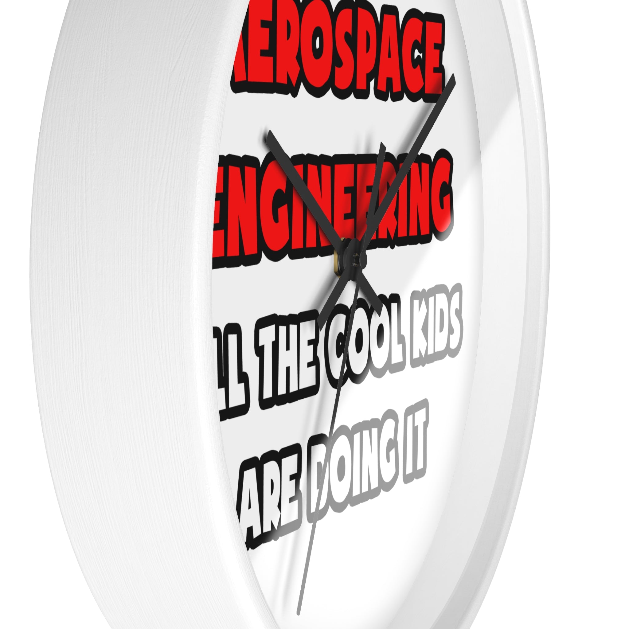 Funny Aerospace Engineer Shirts and Gifts - Wall Clock