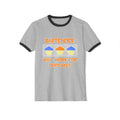 Bartender ... Will Work For Cupcakes - Unisex Cotton Ringer T-Shirt