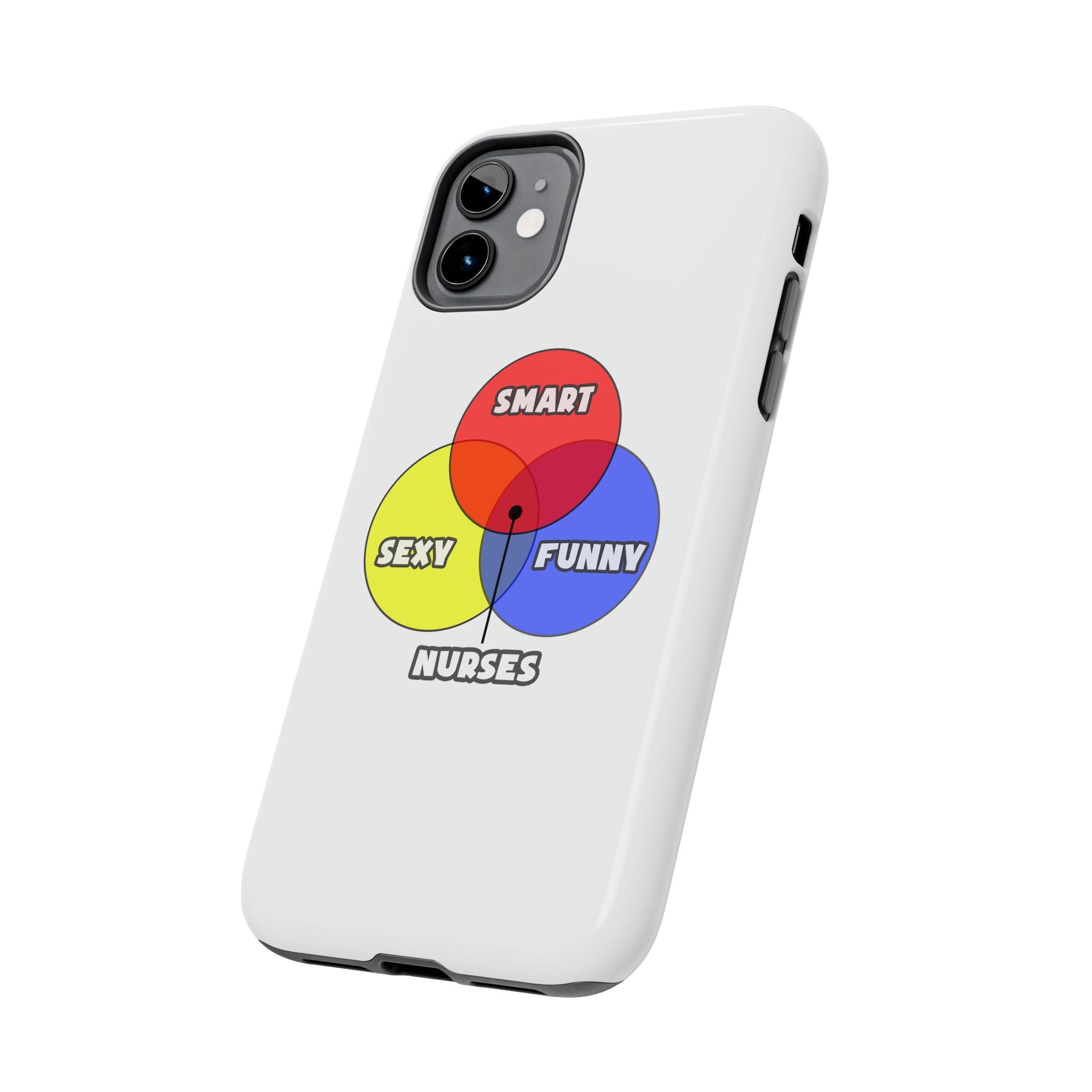 Venn Diagram .. Nurses - Tough Phone Cases