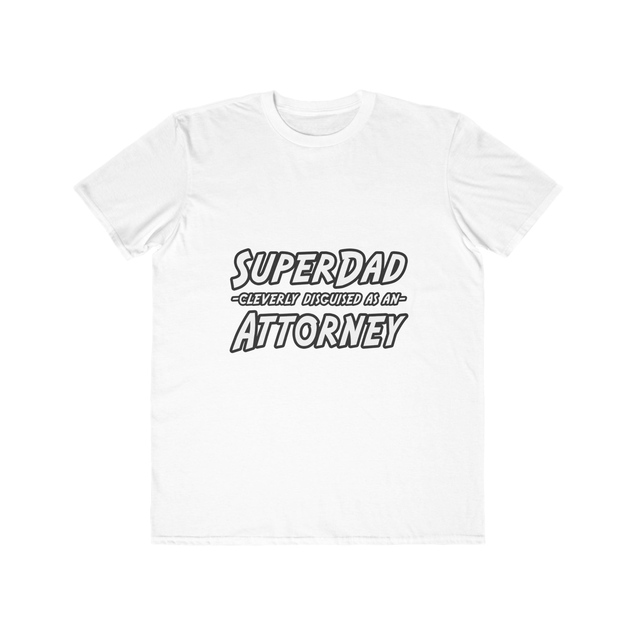 SuperDad Attorney - Men's Lightweight Fashion Tee