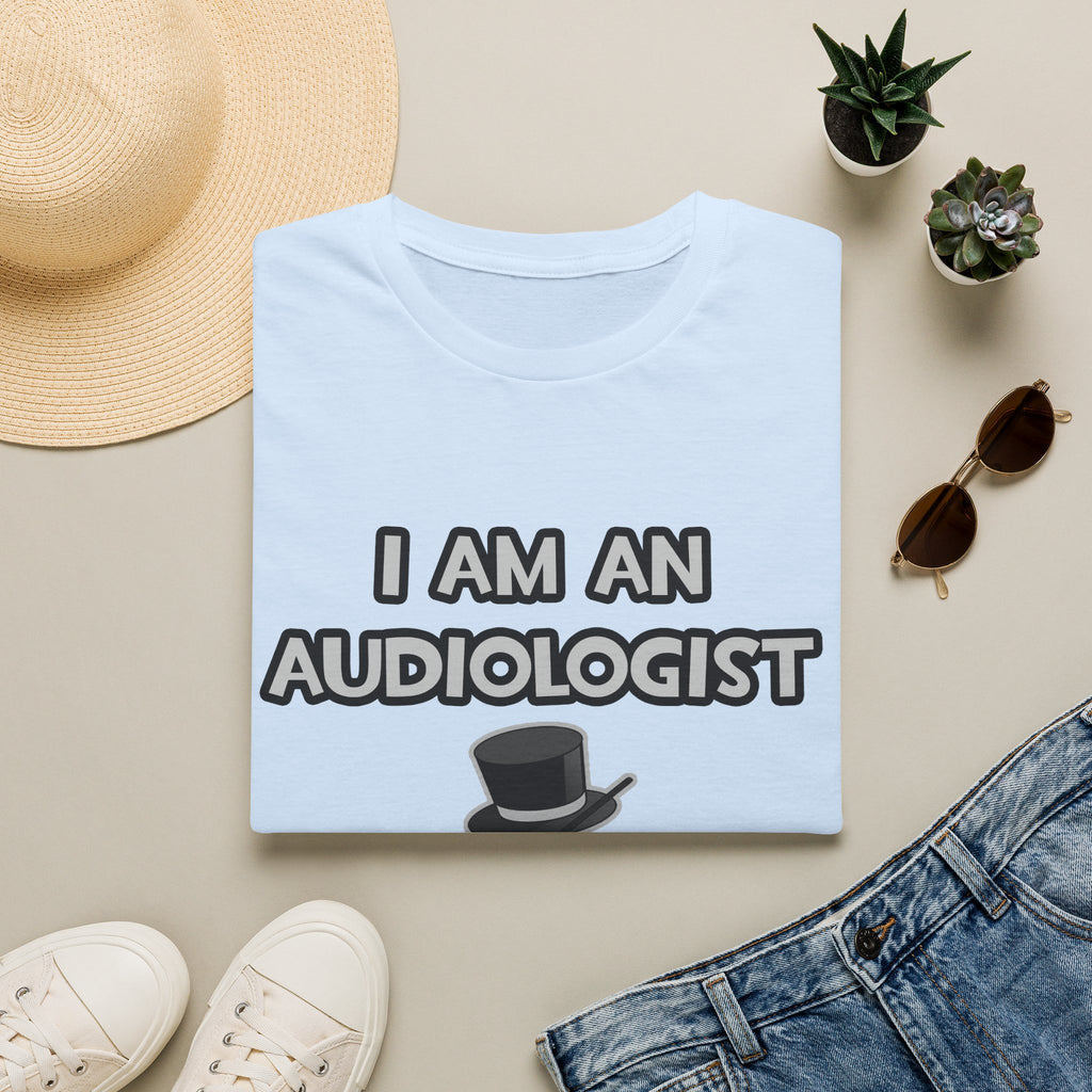 I Am An Audiologist ... Not A Magician - Unisex Softstyle T-Shirt