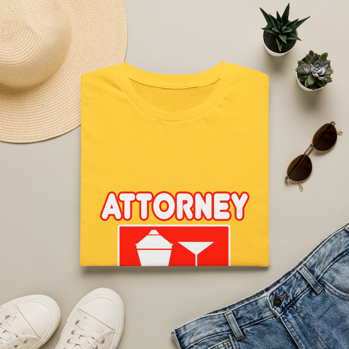 Attorney...Will Work For Cocktails - Unisex Softstyle T-Shirt