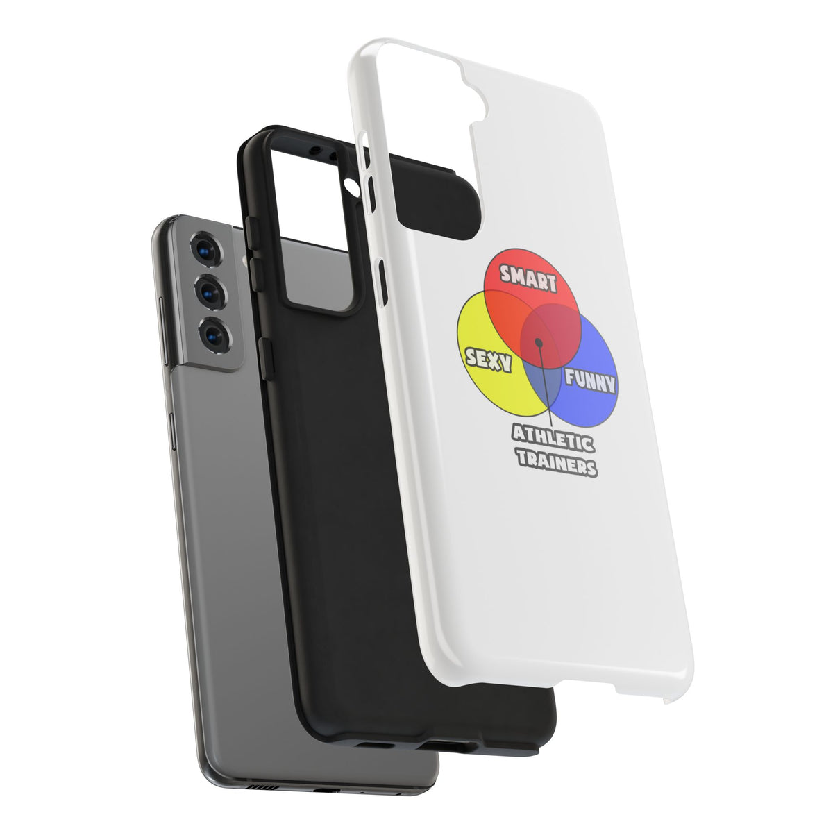 Venn Diagram .. Athletic Trainers - Tough Phone Cases