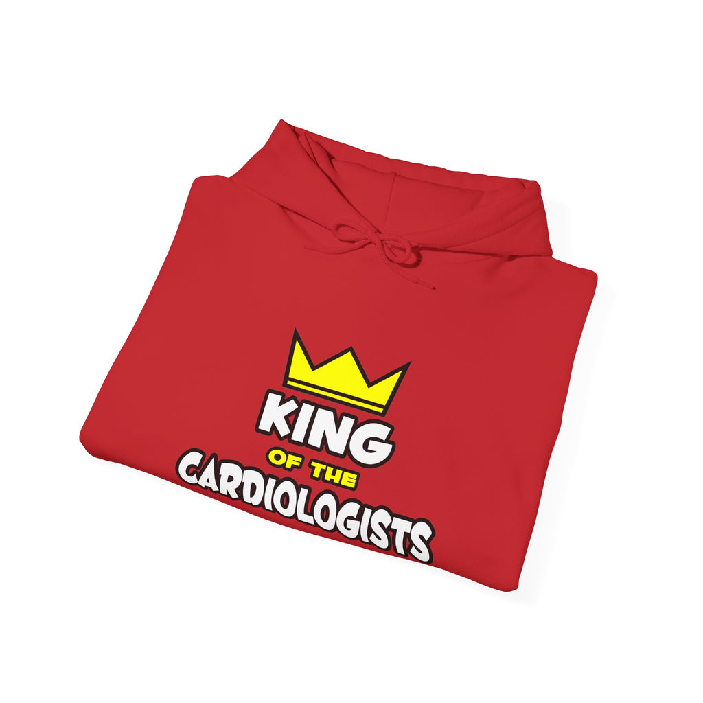King of the Cardiologists - Unisex Heavy Blend™ Hooded Sweatshirt