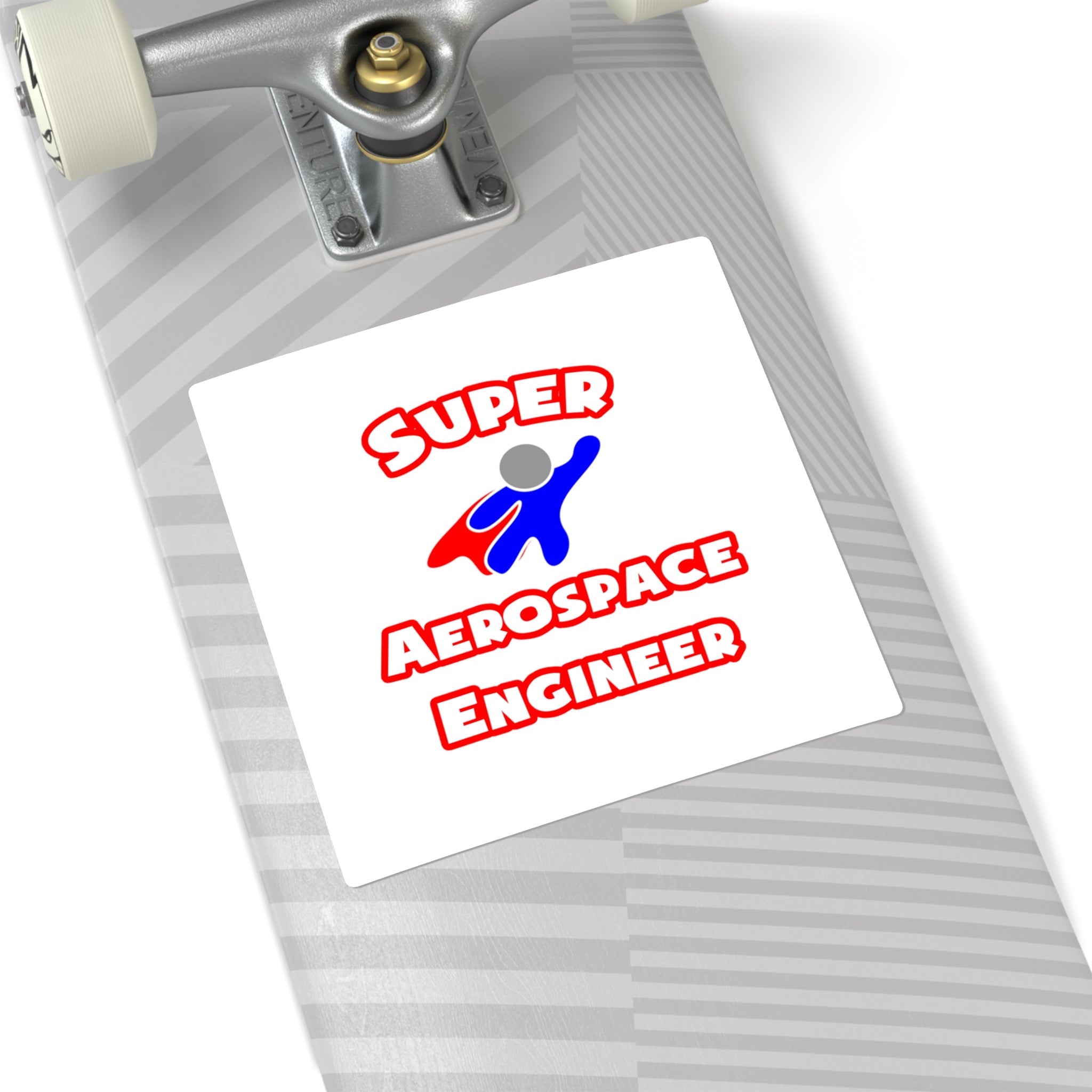 Super Aerospace Engineer - Square Stickers