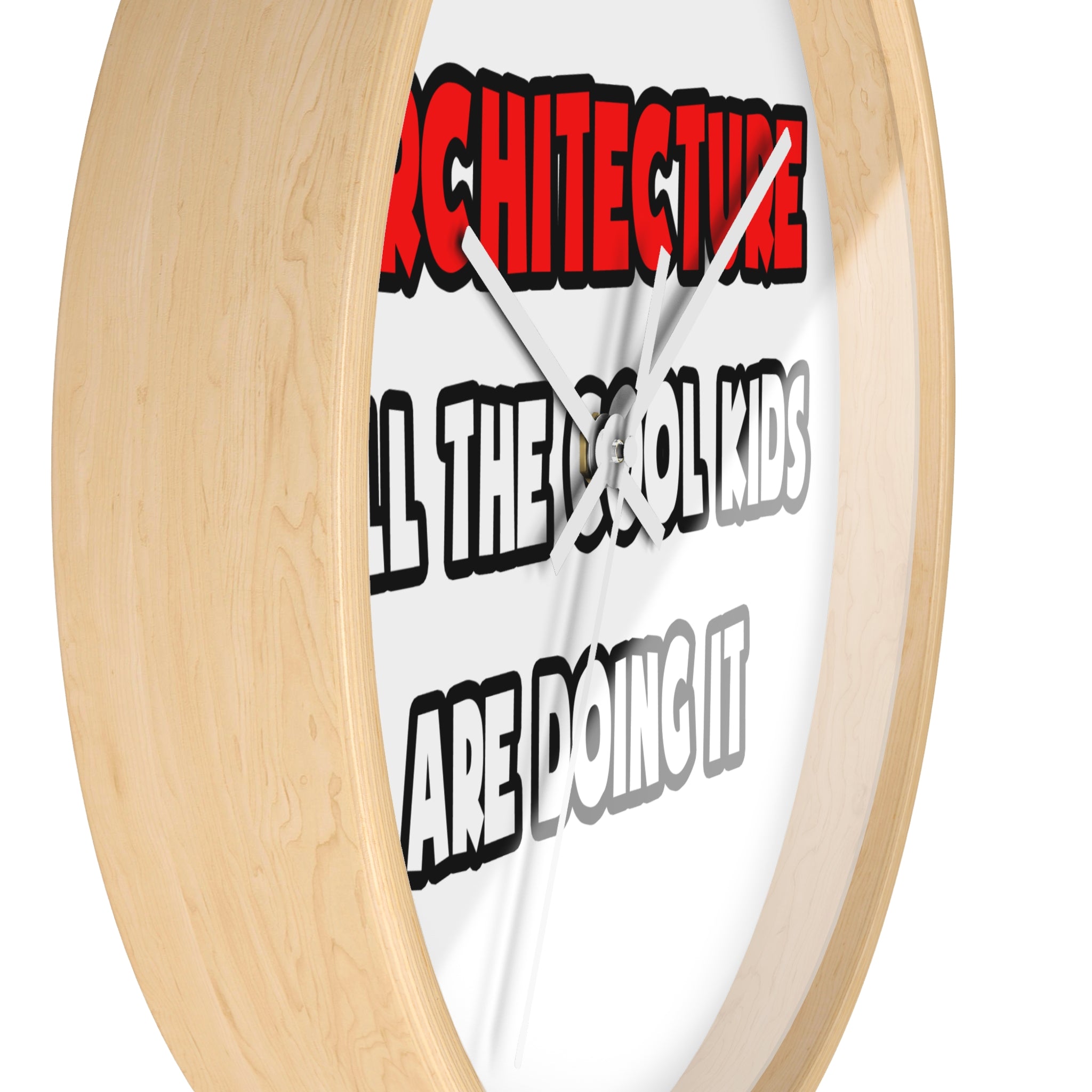 Funny Architect Shirts and Gifts - Wall Clock