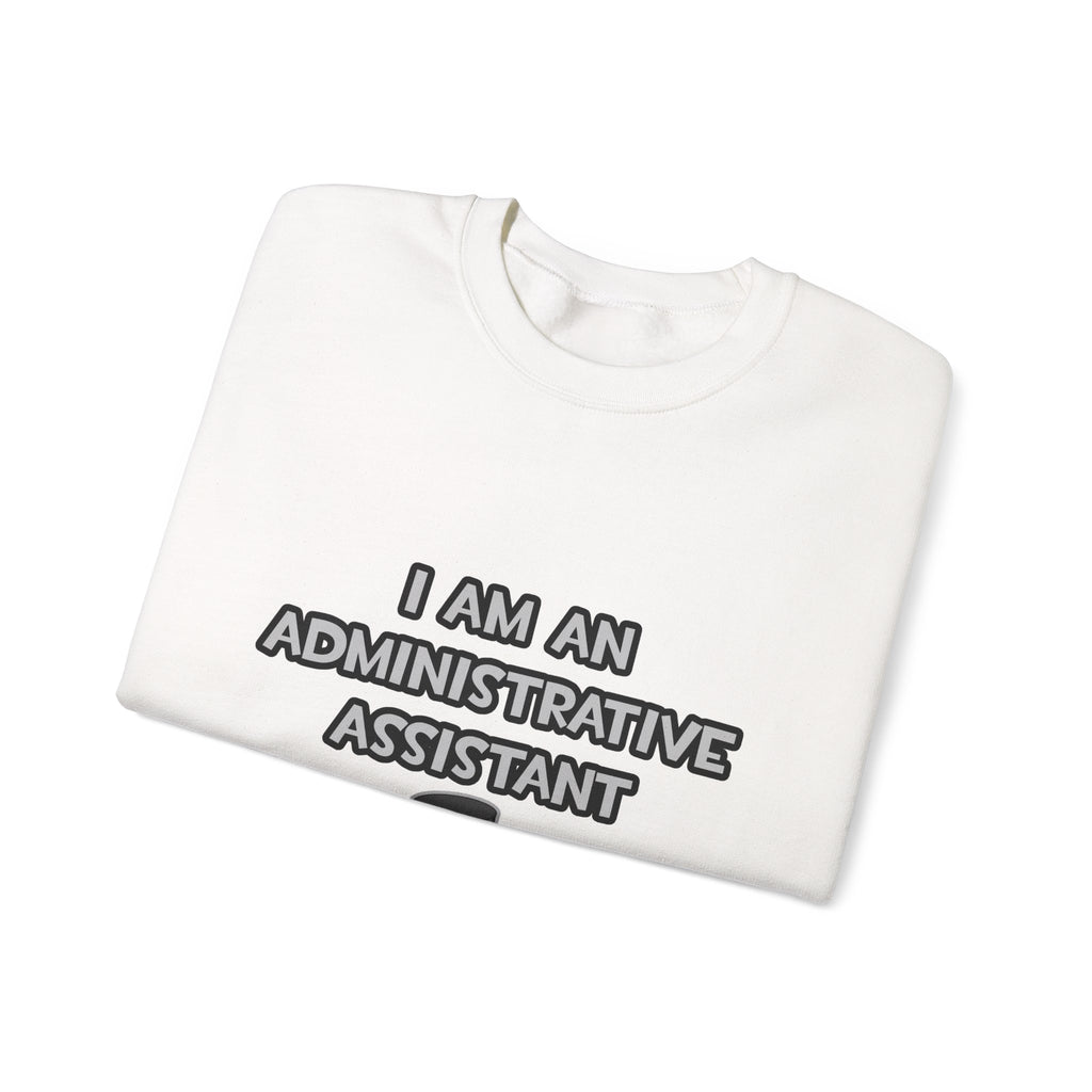 Administrative Asst... Not A Magician - Unisex Heavy Blend™ Crewneck Sweatshirt