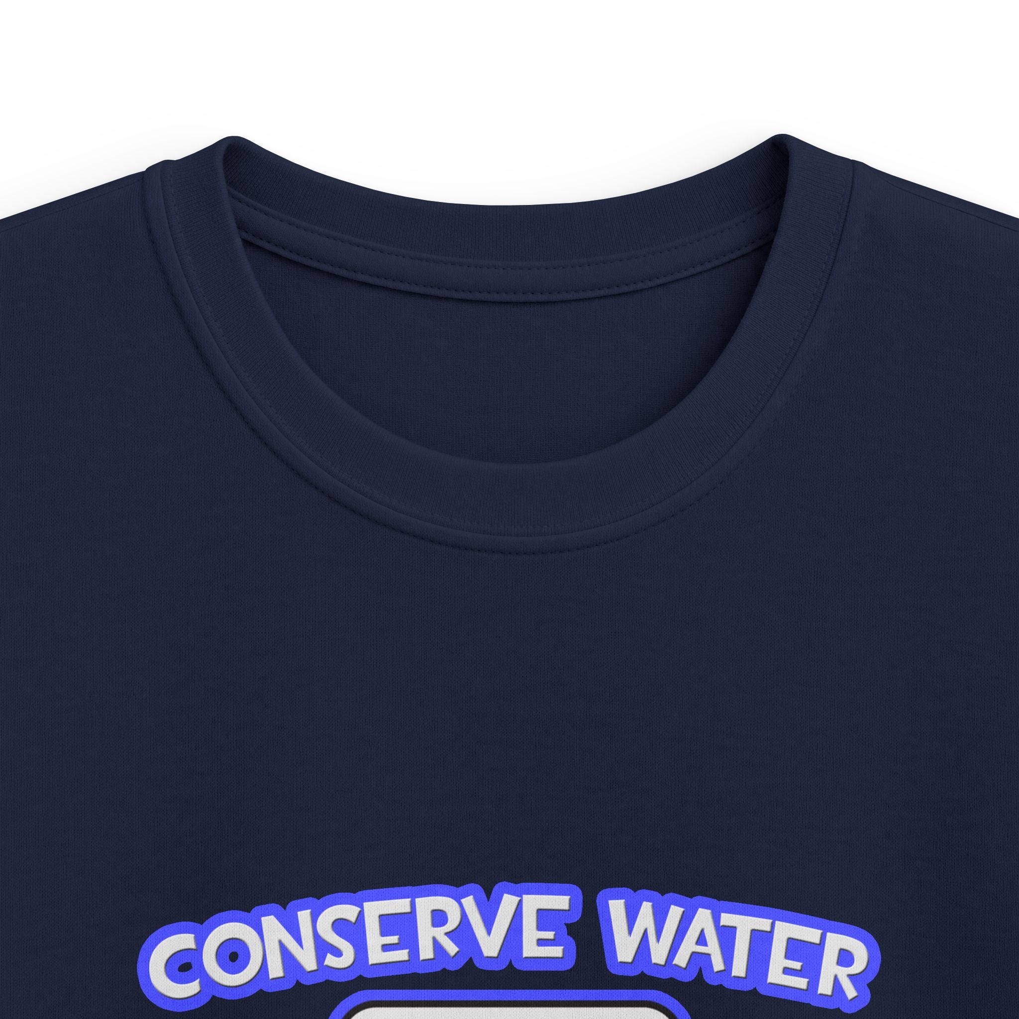 Conserve Water .. Shower With Aerospace Engineer - Kids Softstyle Tee