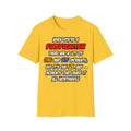 Firefighter .. OMG WTF LOL - Unisex Softstyle T-Shirt