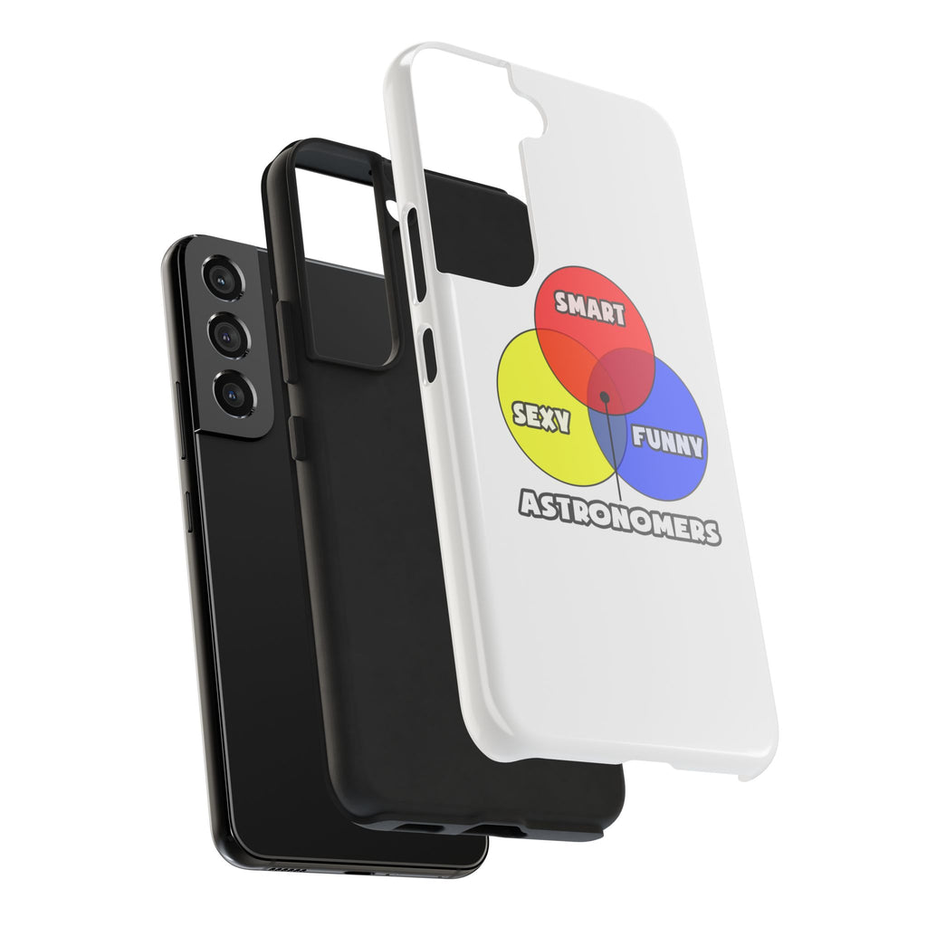 Venn Diagram .. Astronomers - Tough Phone Cases
