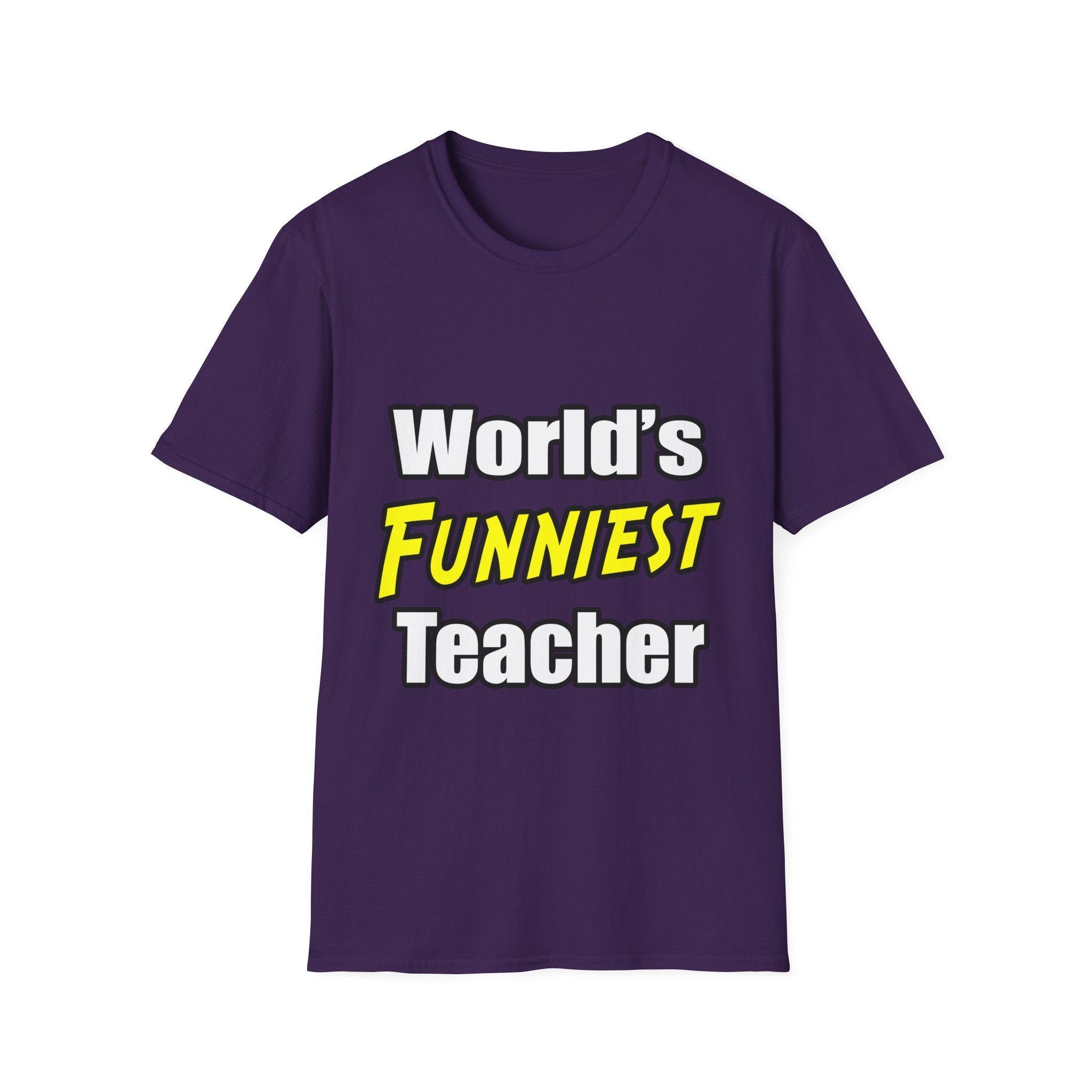 World's Funniest Teacher - Unisex Softstyle T-Shirt