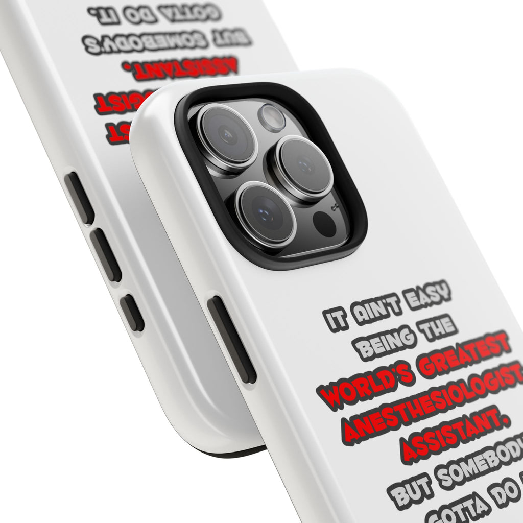 World's Greatest Anesthesiologist Asst Joke - Tough Phone Cases