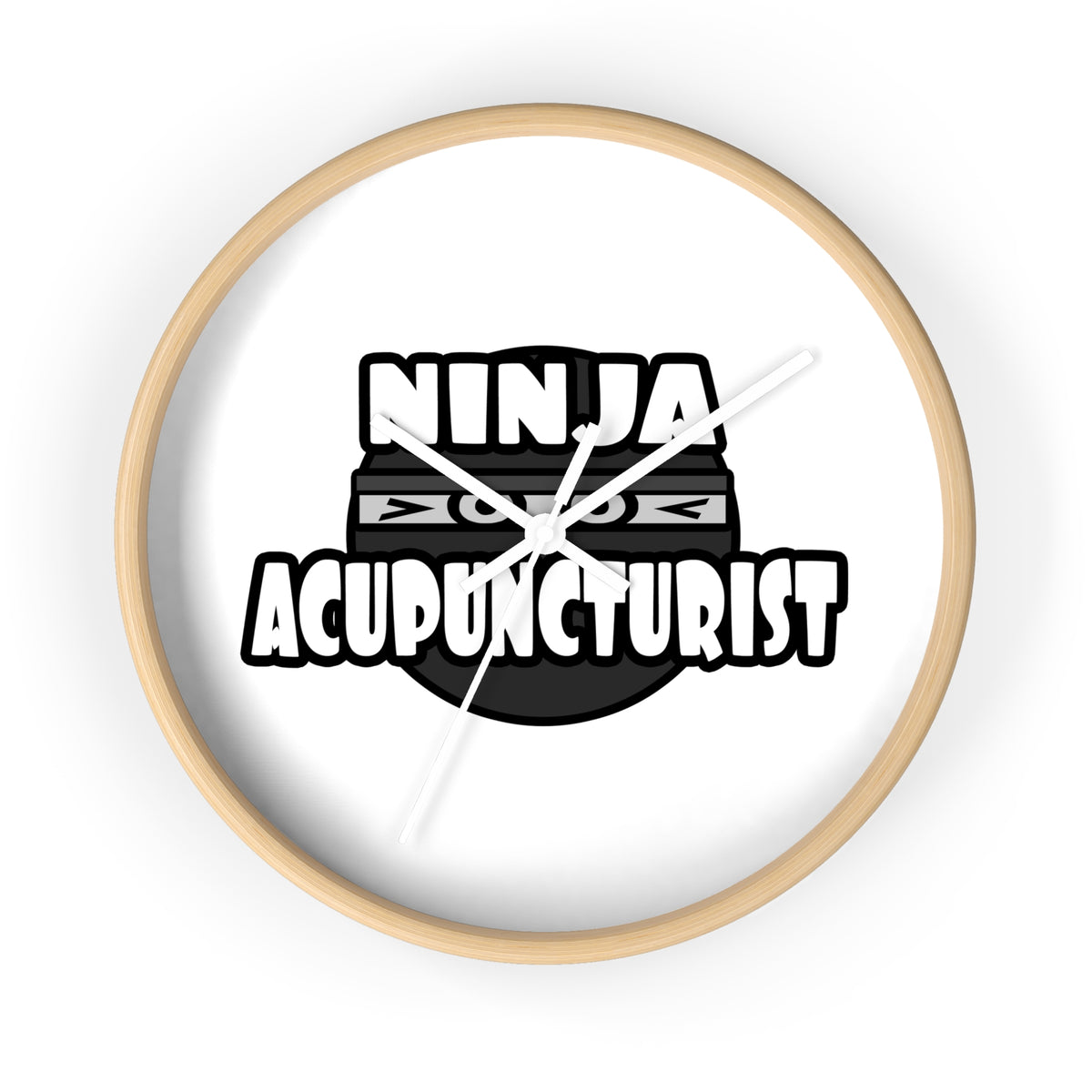 Ninja Acupuncturist - Wall Clock