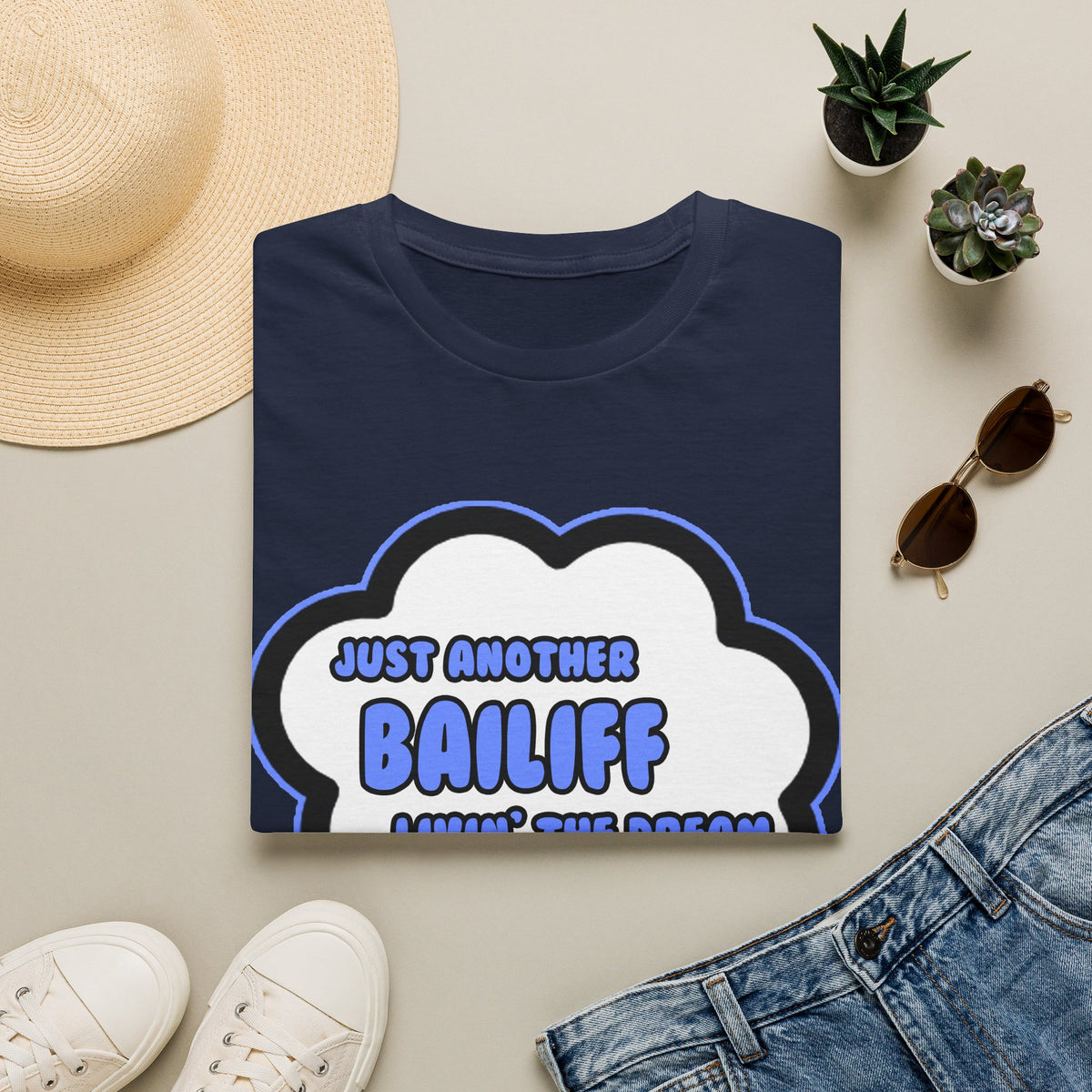Bailiff .. Livin' The Dream - Unisex Softstyle T-Shirt