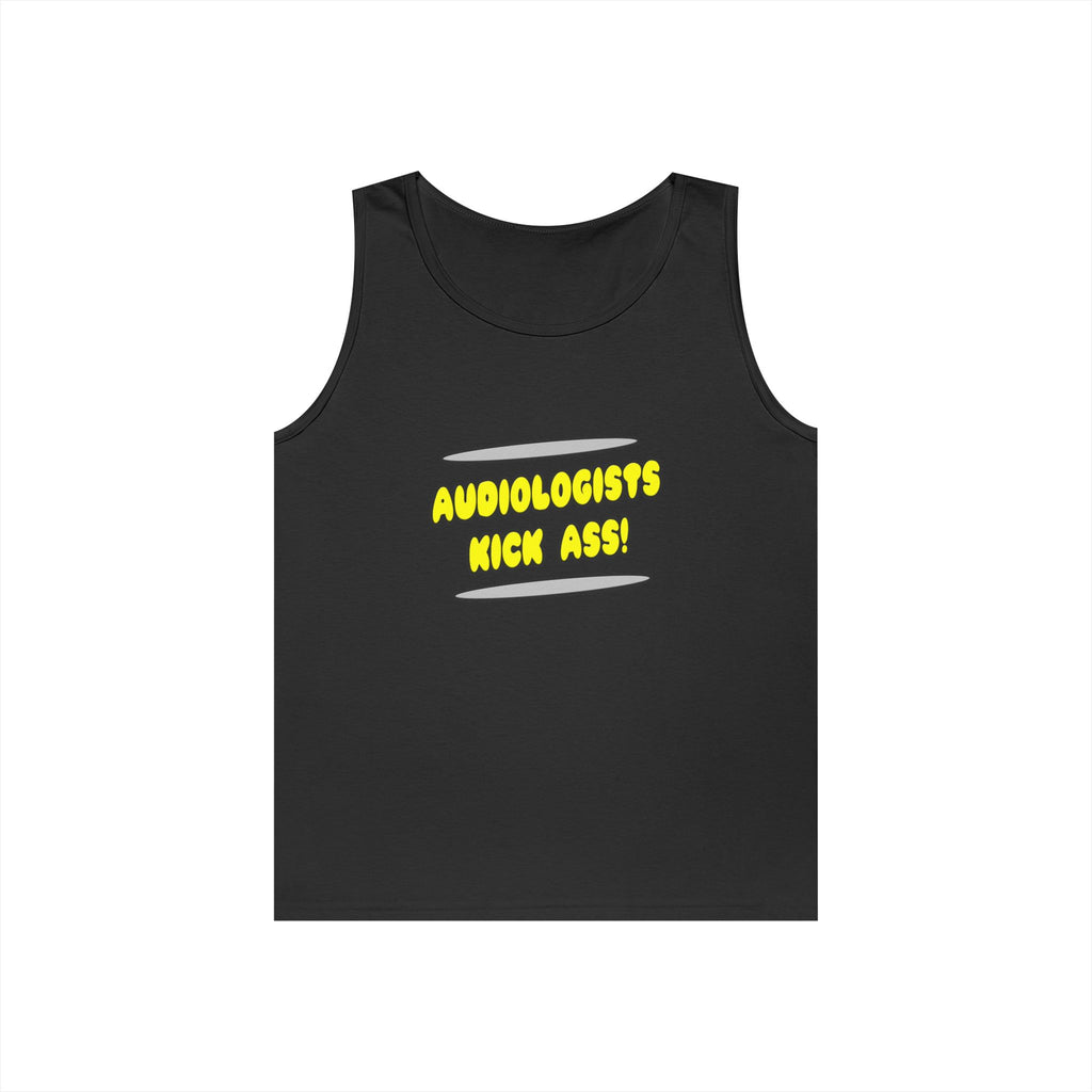 Audiologists Kick Ass! - Unisex Heavy Cotton Tank Top