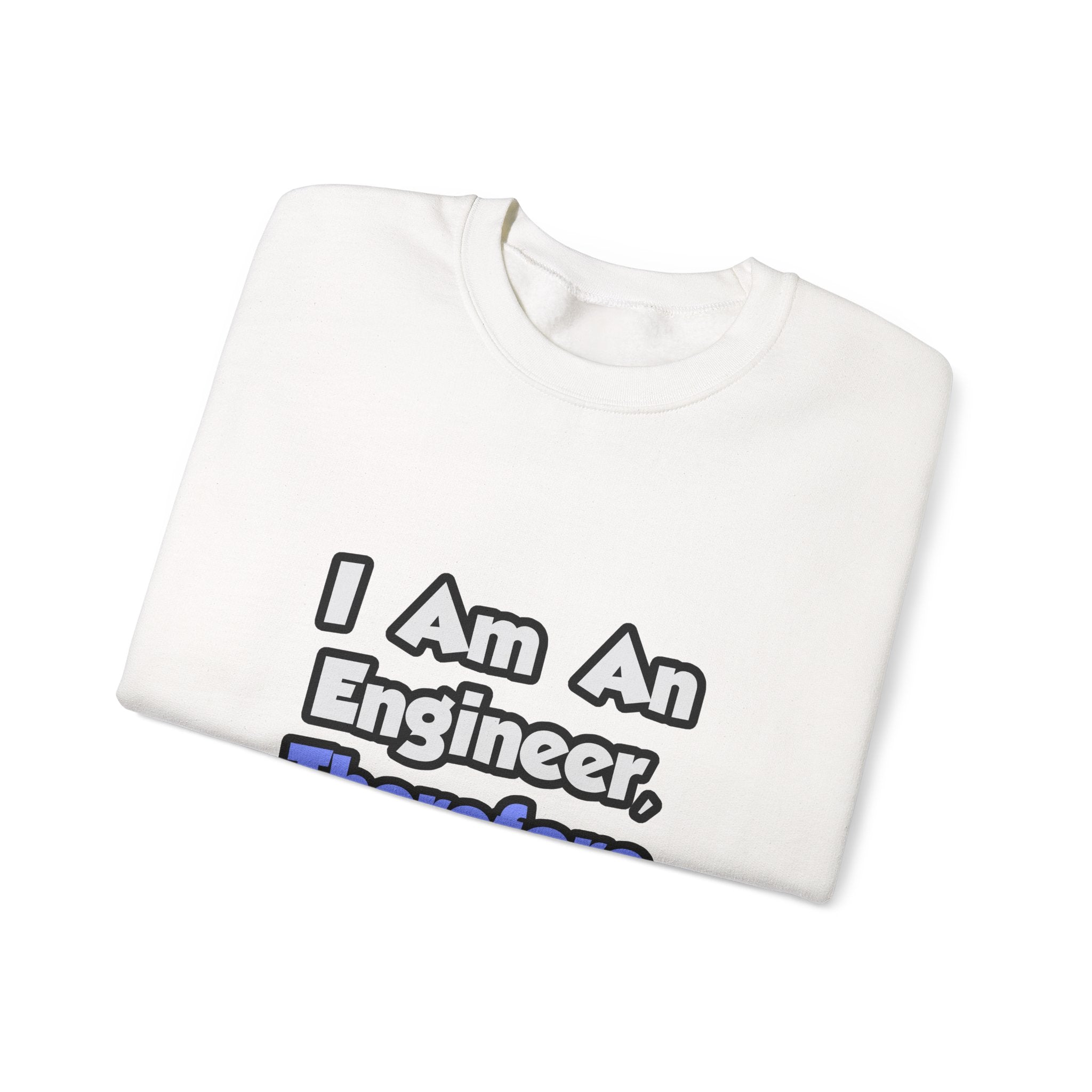 I Am An Engineer, Therefore I Drink - Unisex Heavy Blend™ Crewneck Sweatshirt