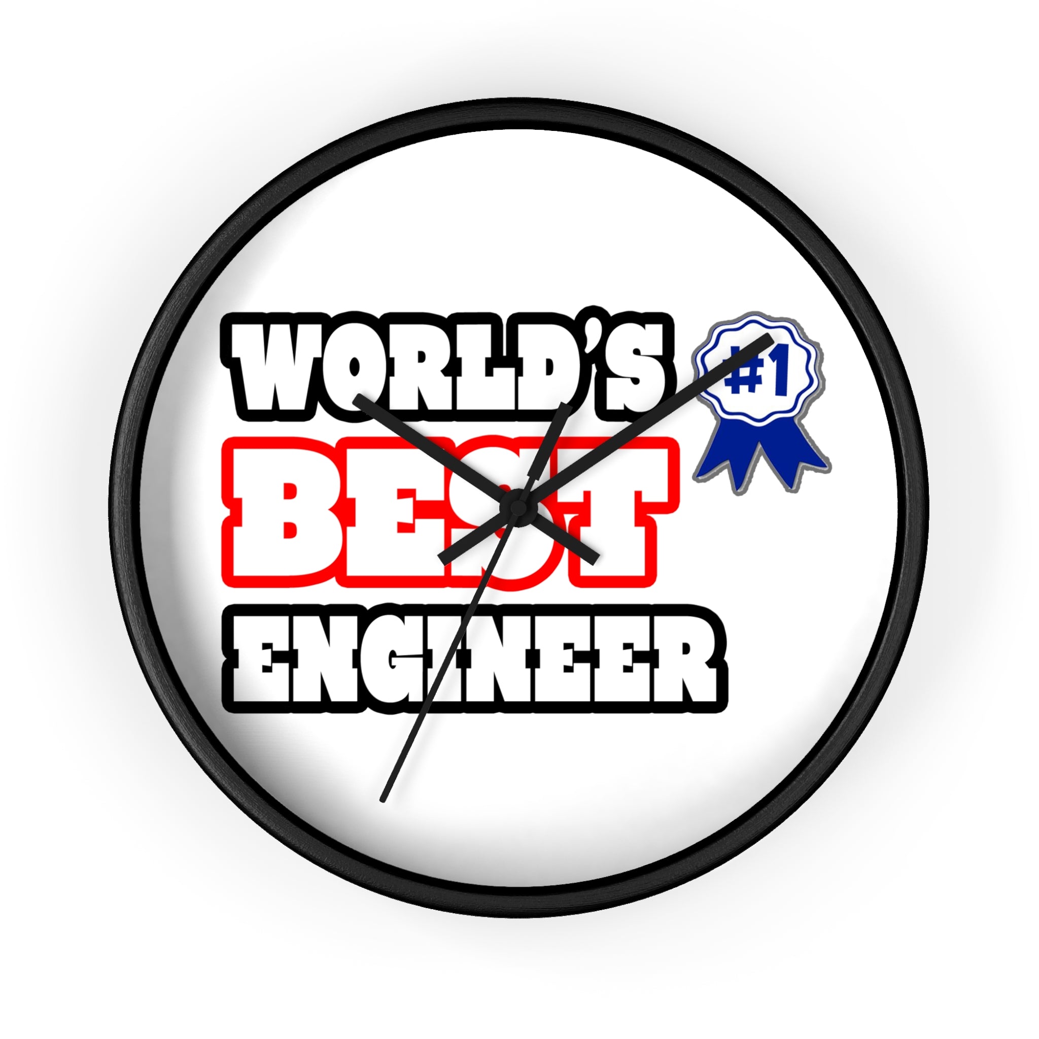World's Best Engineer - Wall Clock