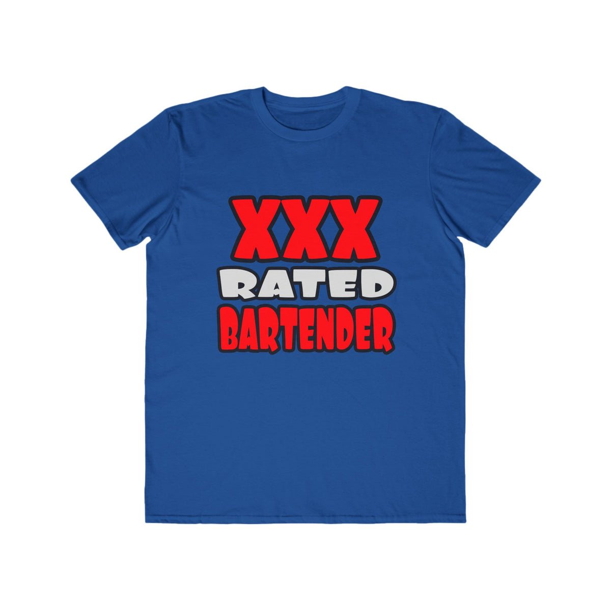 XXX Rated Bartender - Men's Lightweight Fashion Tee