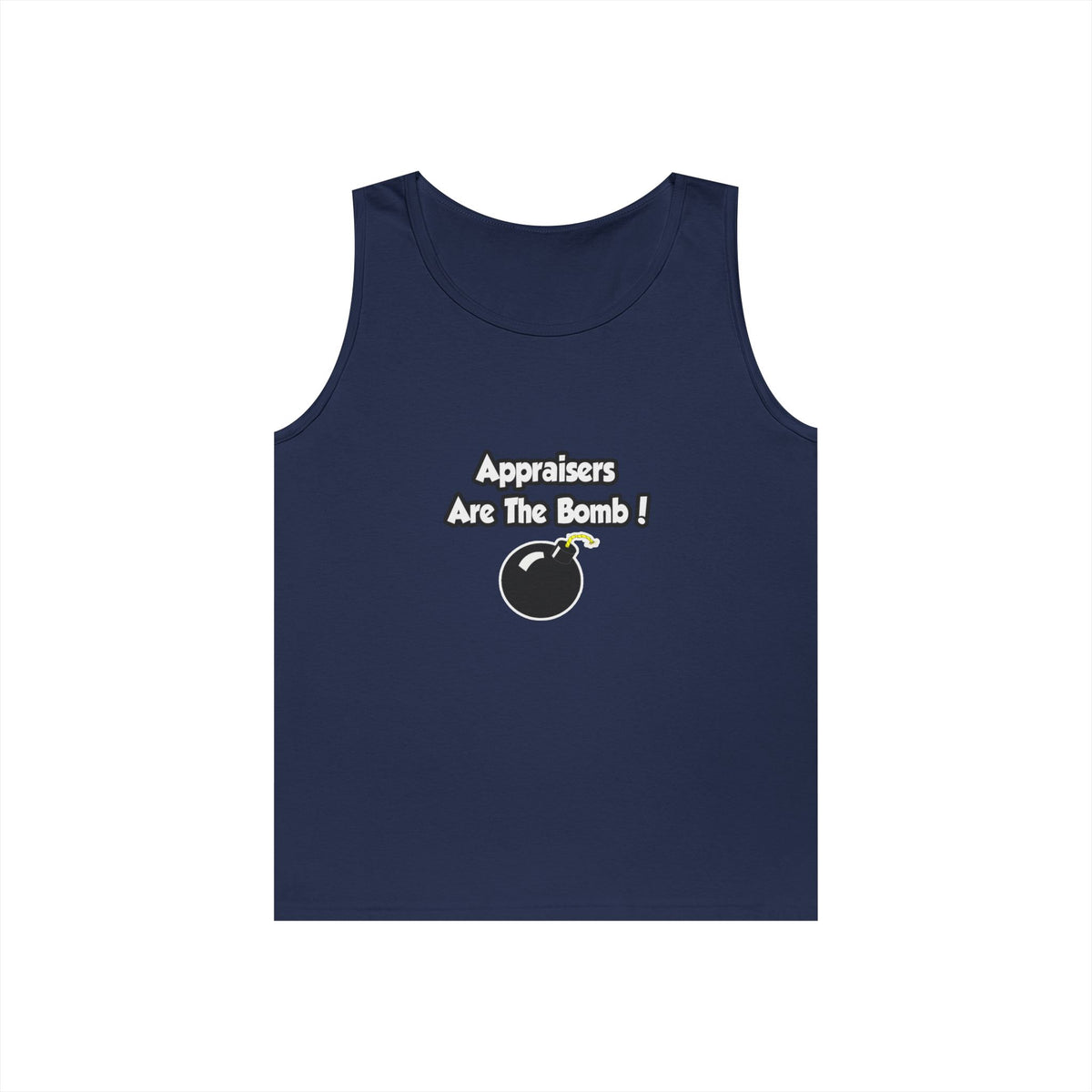 Appraisers Are The Bomb! - Unisex Heavy Cotton Tank Top