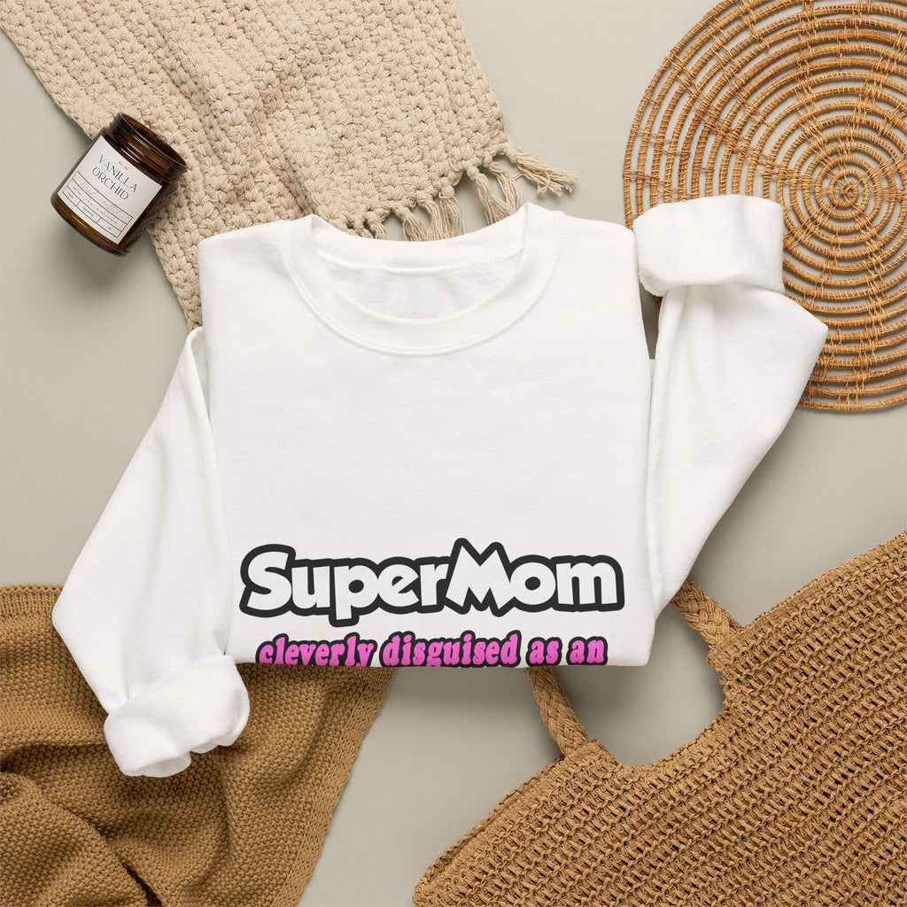 SuperMom...Astronomer - Unisex Heavy Blend™ Crewneck Sweatshirt