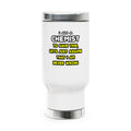Funny Chemist T Shirts and Gifts - Stainless Steel Travel Mug with Handle, 14oz