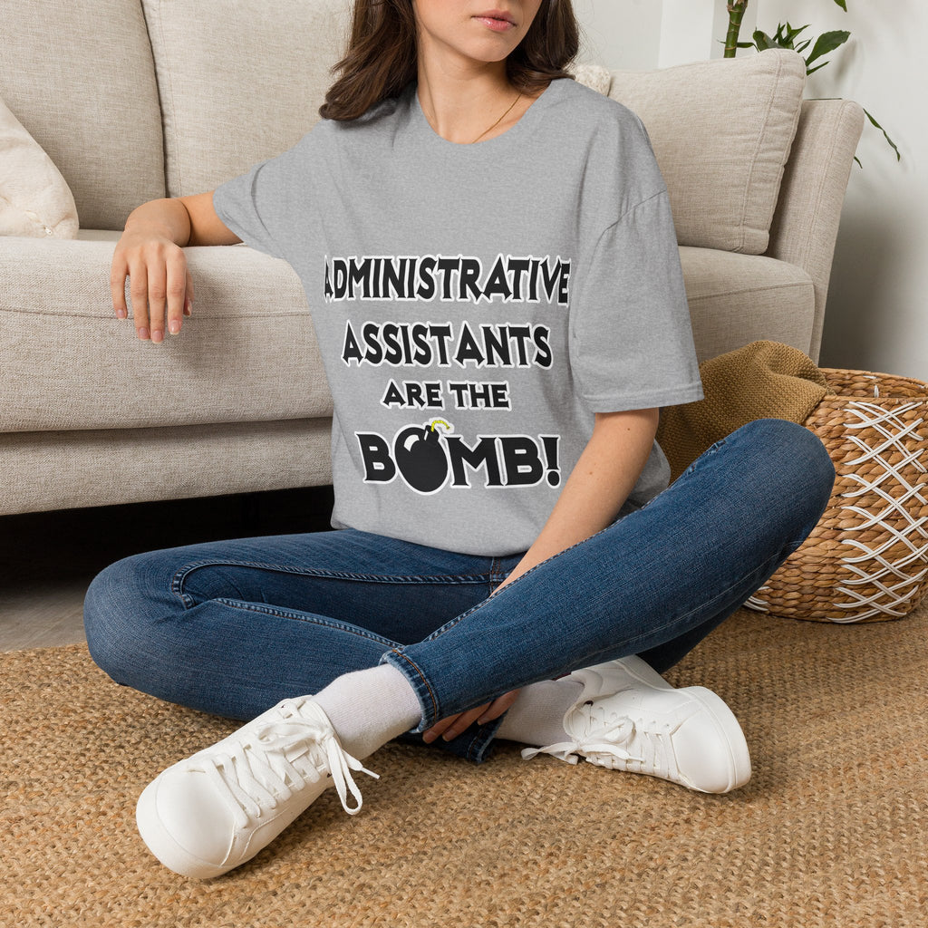 Administrative Assistants Are The Bomb! (2) - Unisex Softstyle T-Shirt
