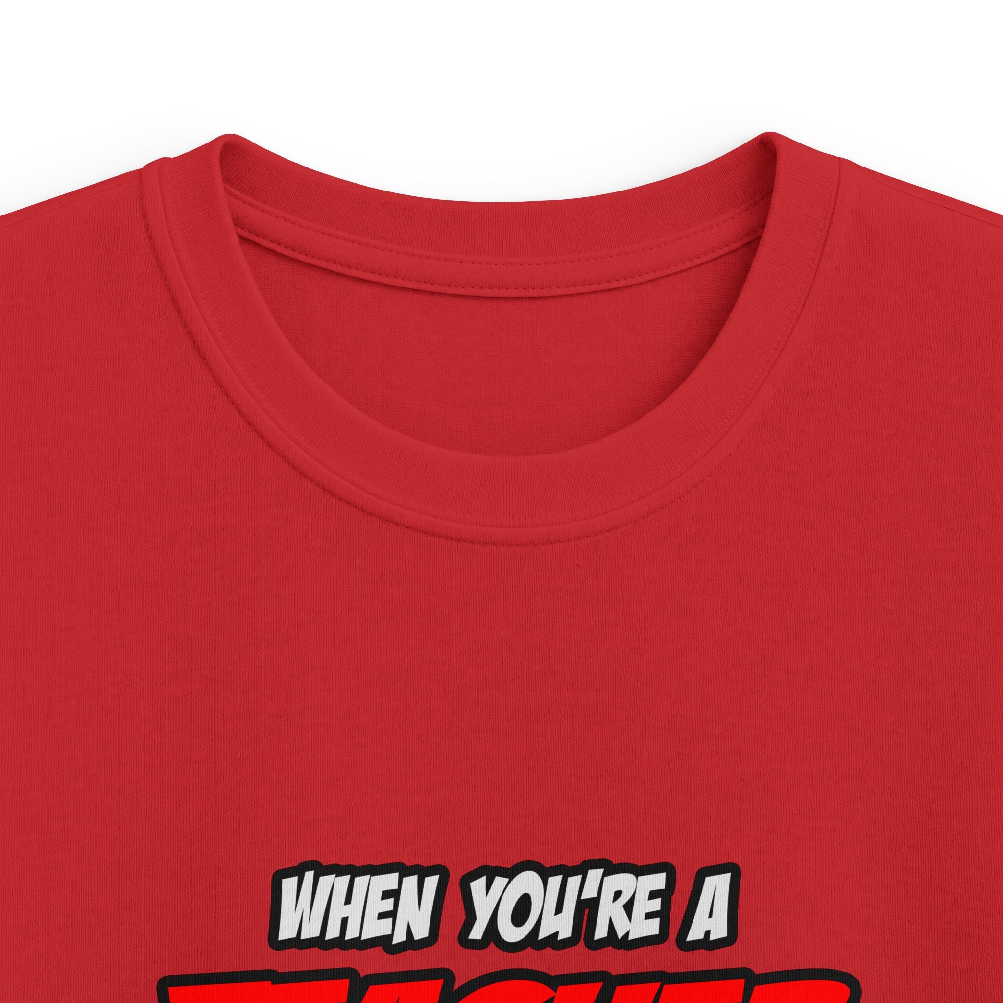 Teacher .. OMG WTF LOL - Kids Softstyle Tee
