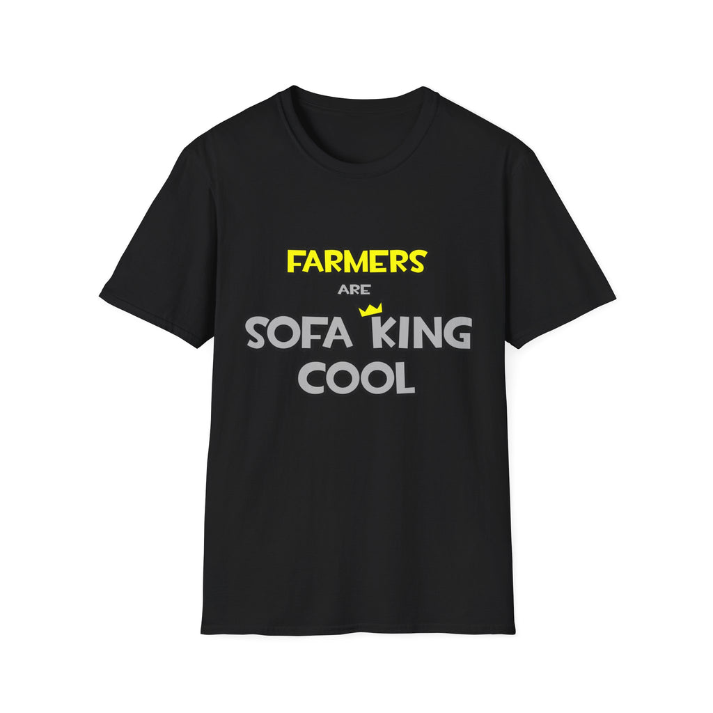 Farmers Are Sofa King Cool - Unisex Softstyle T-Shirt