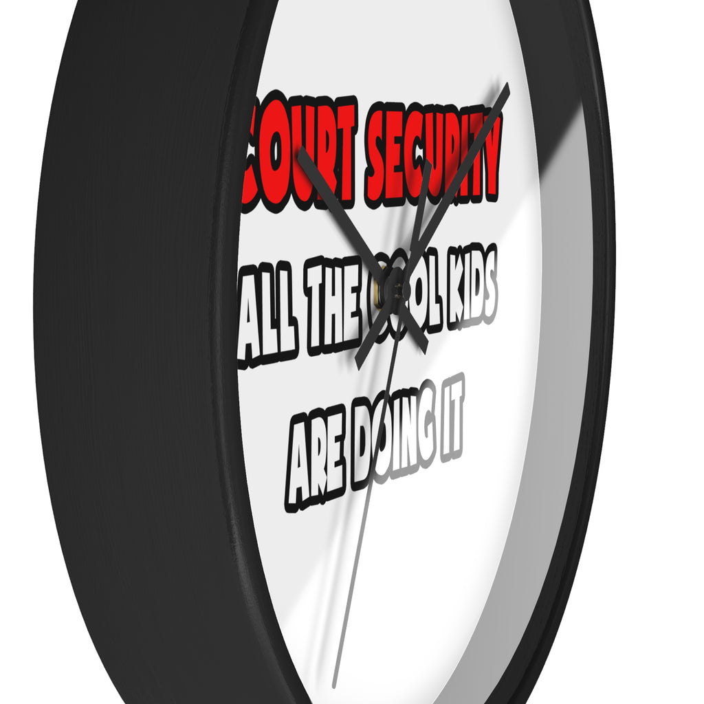 Funny Bailiff Shirts and Gifts - Wall Clock