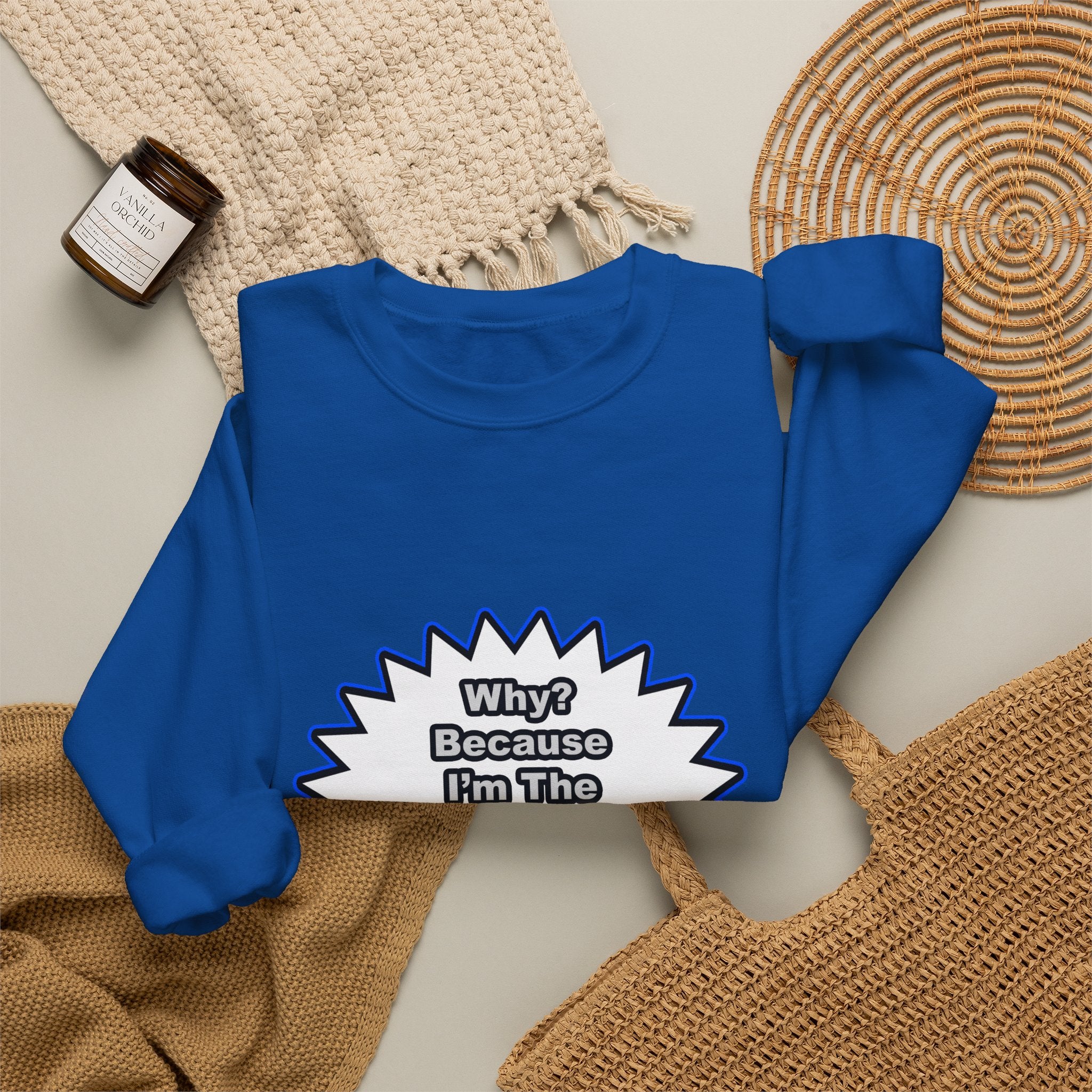 Anesthesiologist...Because I Said So - Unisex Heavy Blend™ Crewneck Sweatshirt
